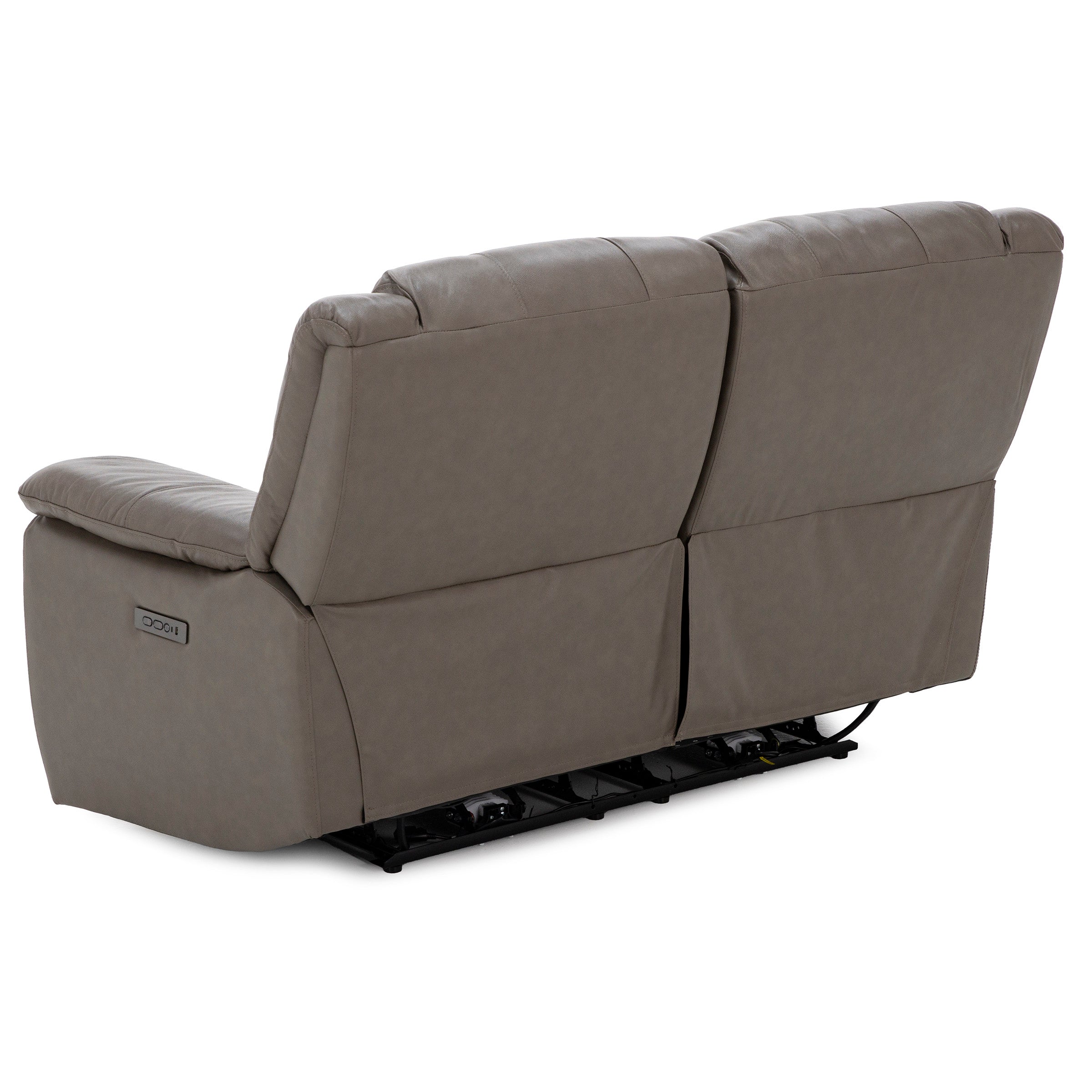 Anderson Leather Power Headrest Reclining Loveseat