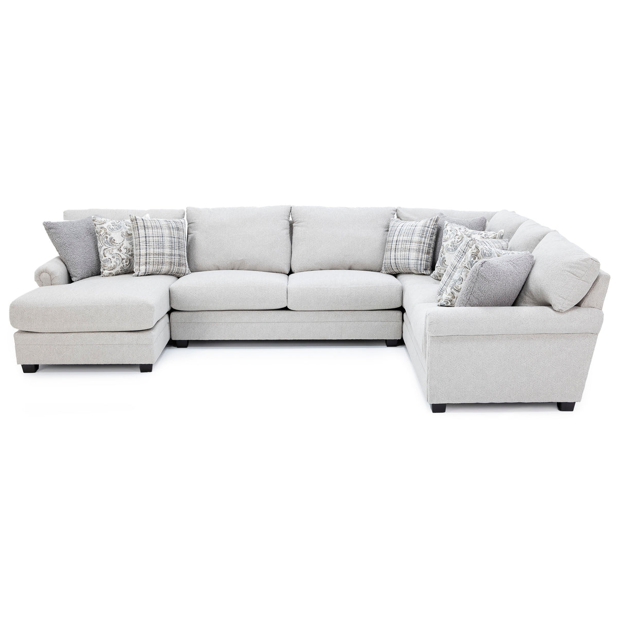 Dixie 3-Pc. Chaise Sectional