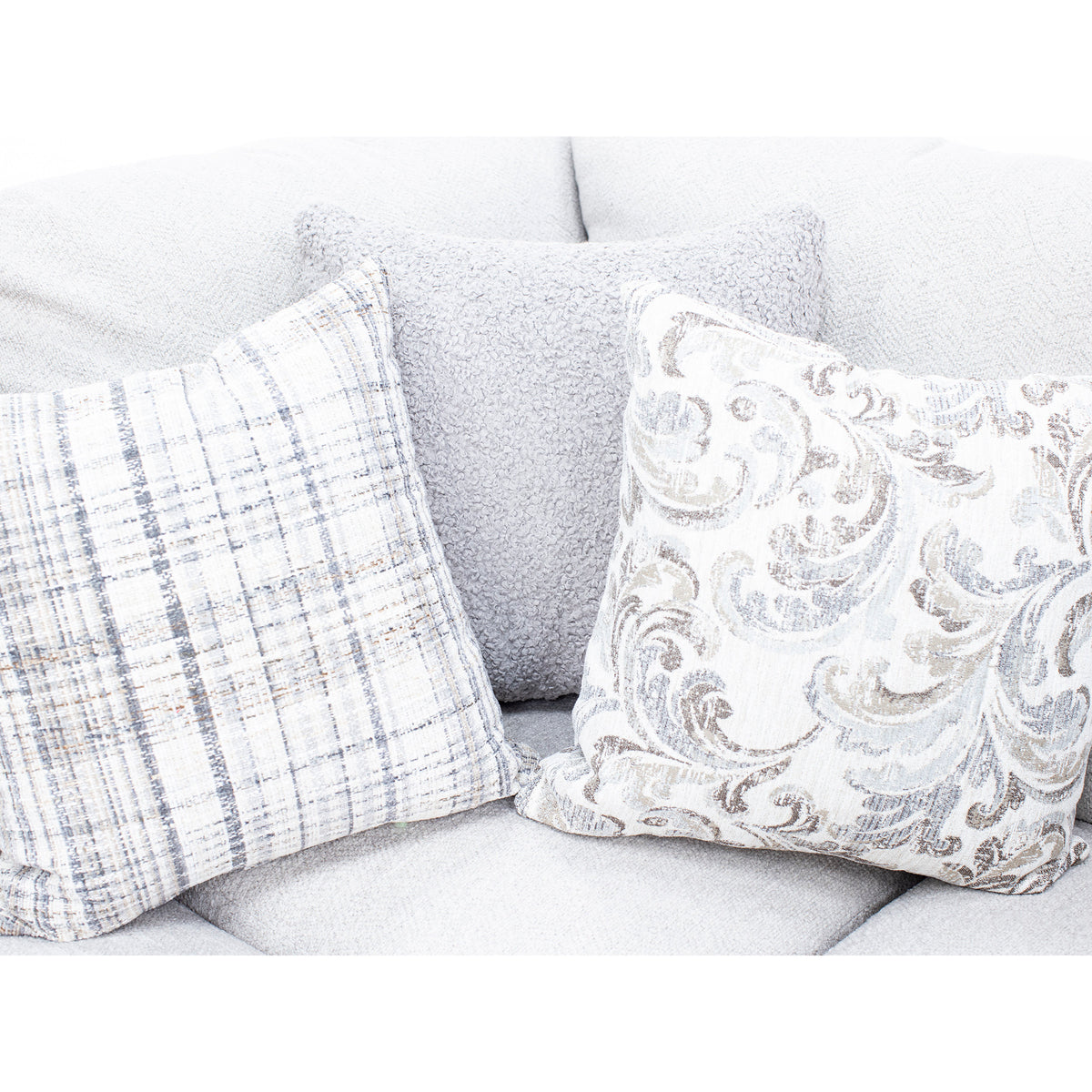 Dixie 3-Pc. Chaise Sectional