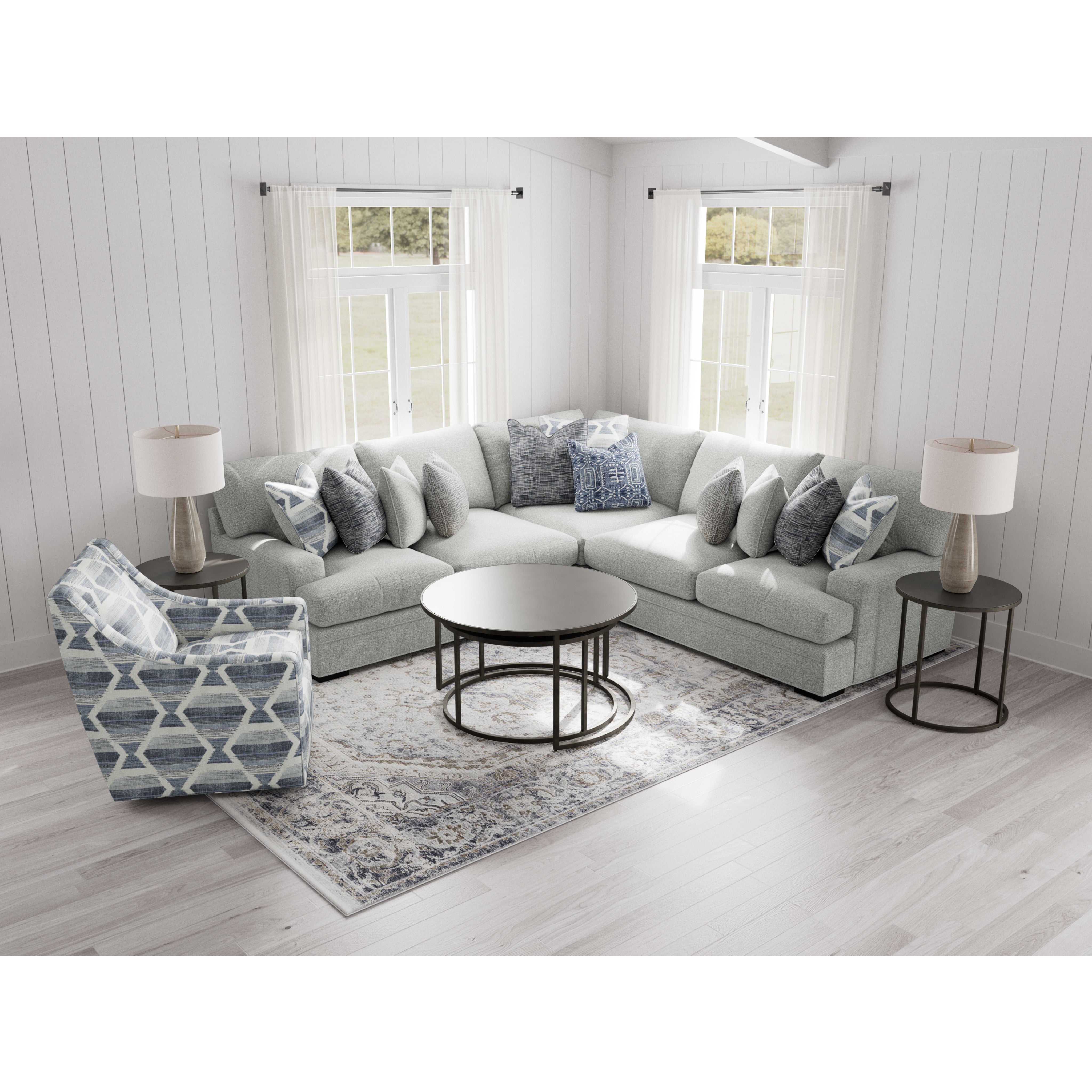 Braxton 3-Pc. Sectional
