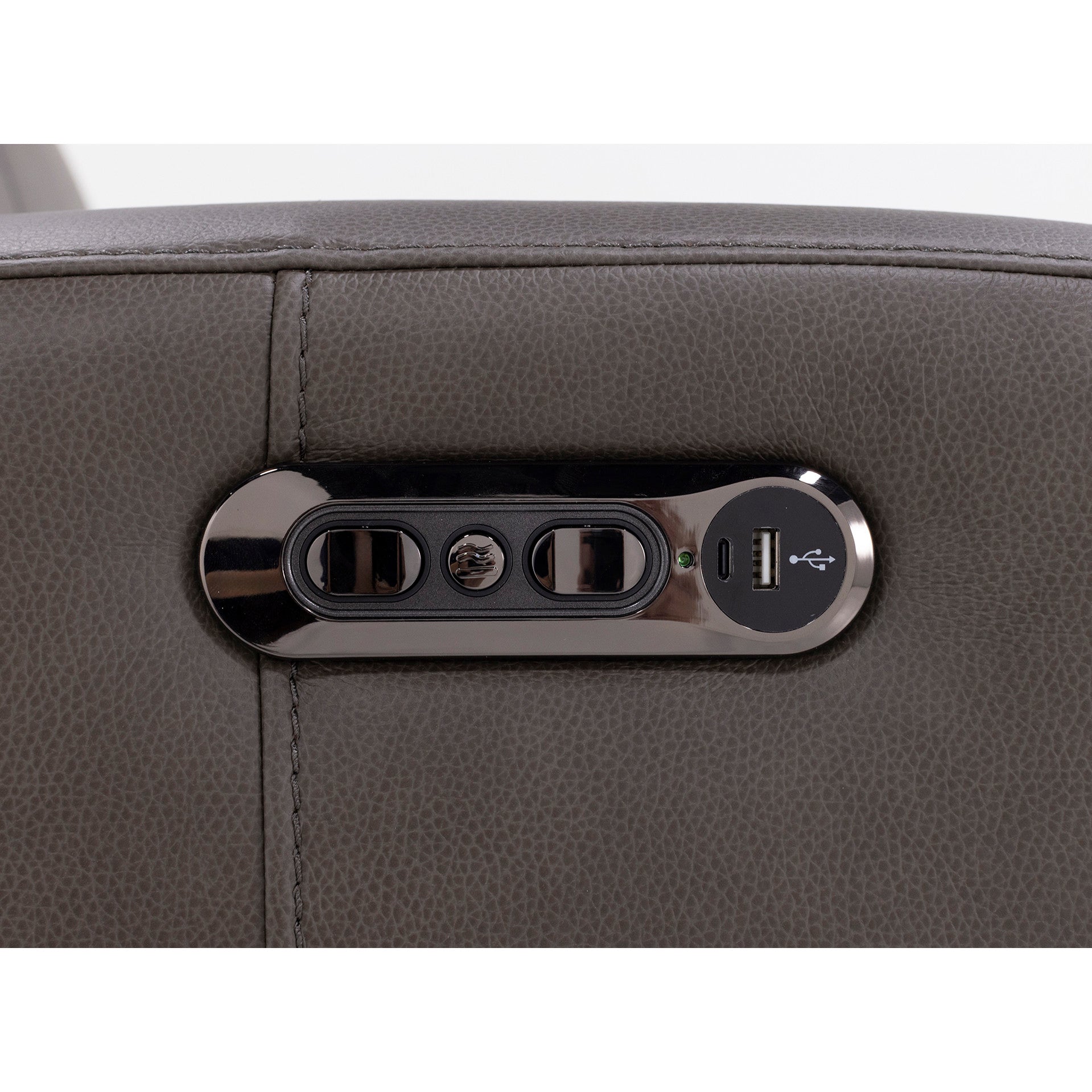 Hudson Power Headrest Recliner With Massage