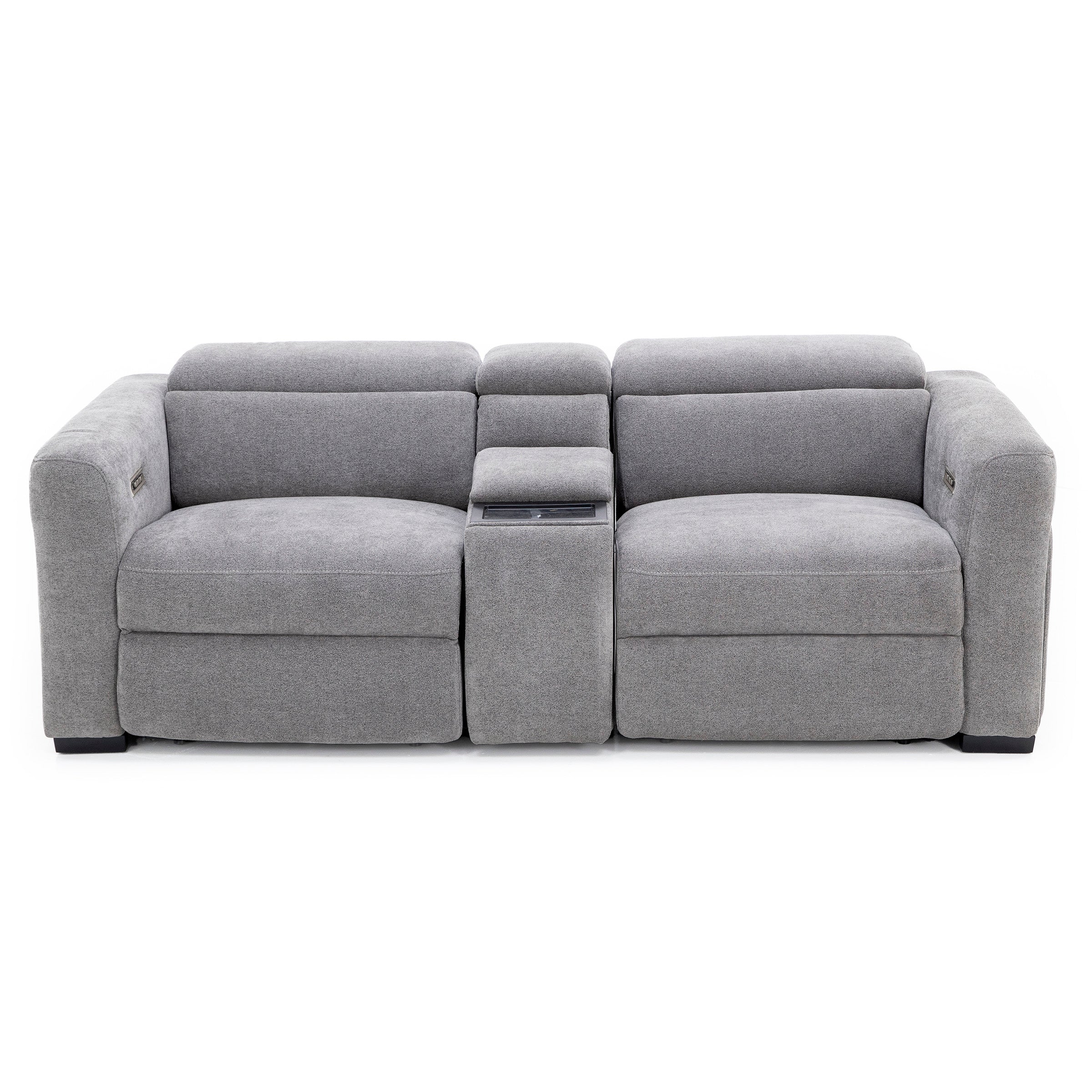 Surround 3-Pc. Fully Loaded Reclining Console Loveseat With Bluetooth Speakers
