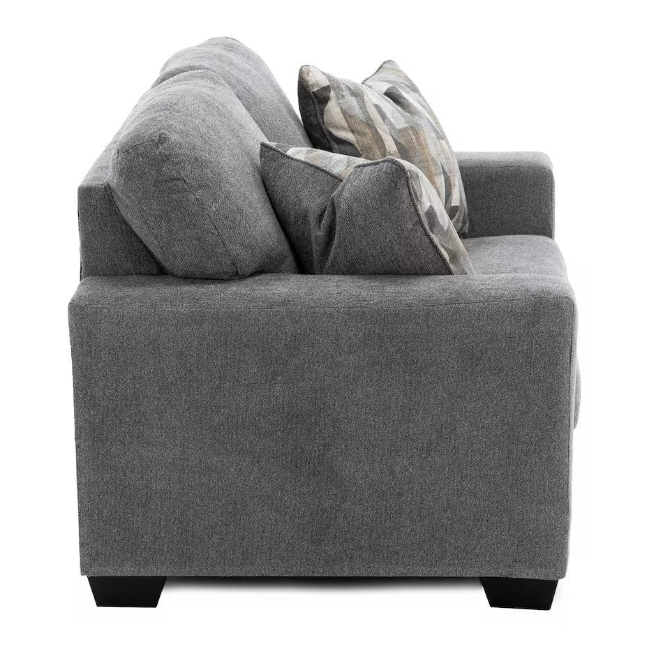 Carly Loveseat in Graphite