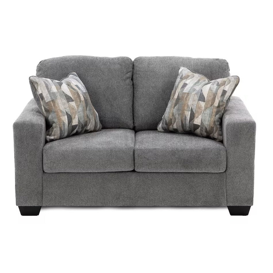 Carly Loveseat in Graphite
