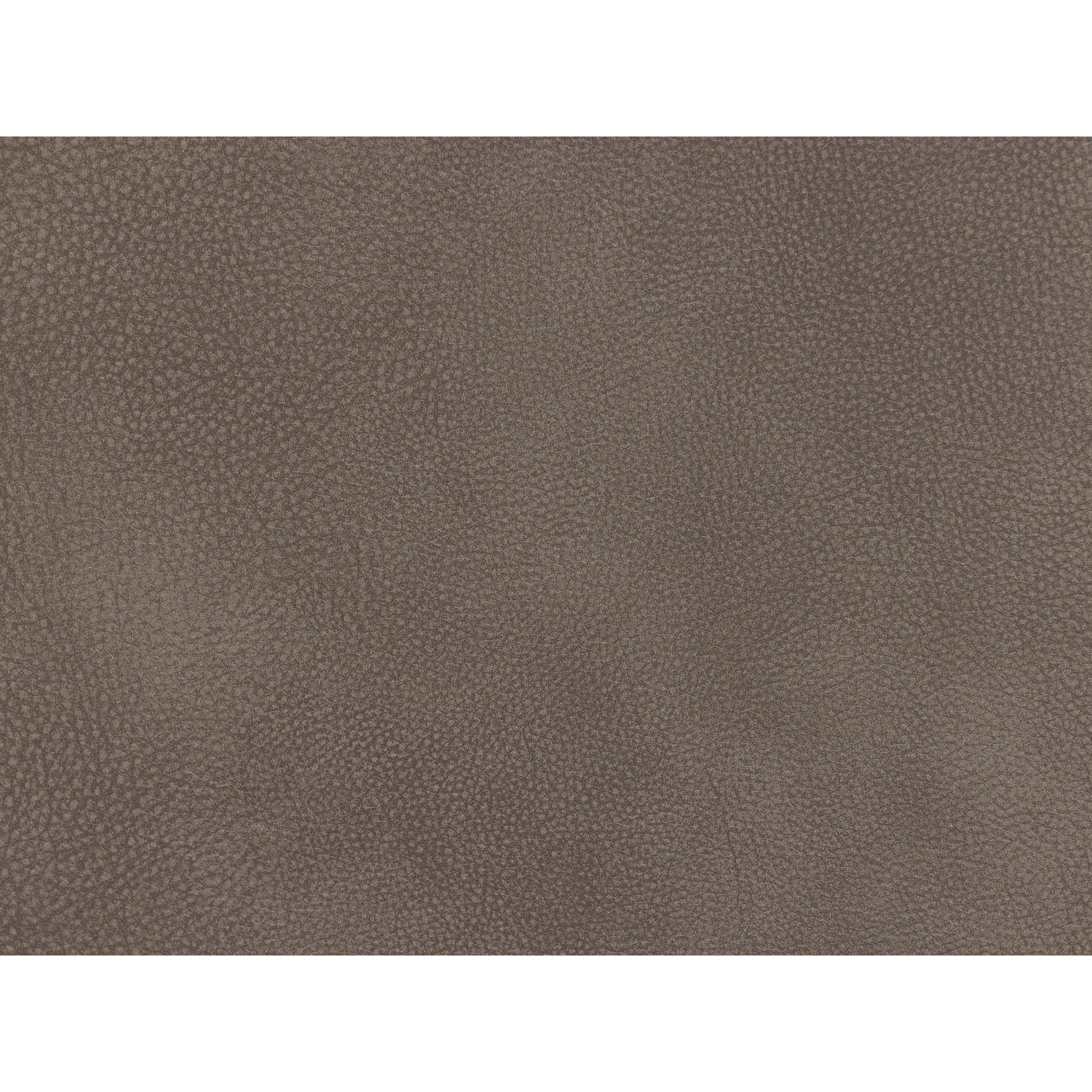 Close-up of brown textured leather material.