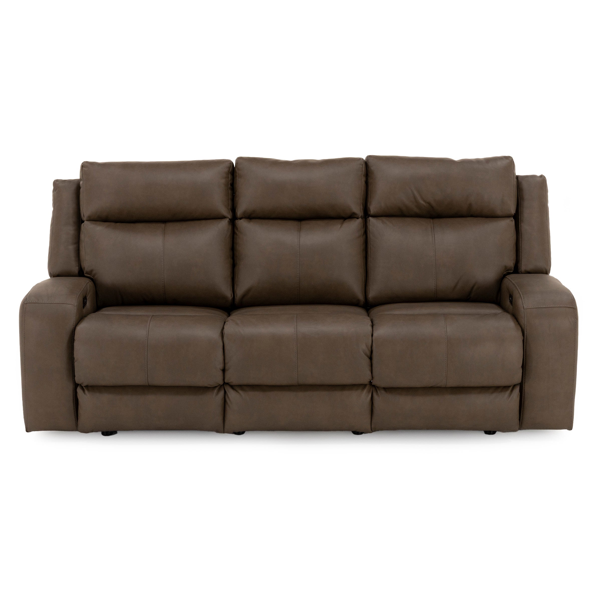 Hudson Power Headrest Reclining Sofa With Drop Down Table And Massage