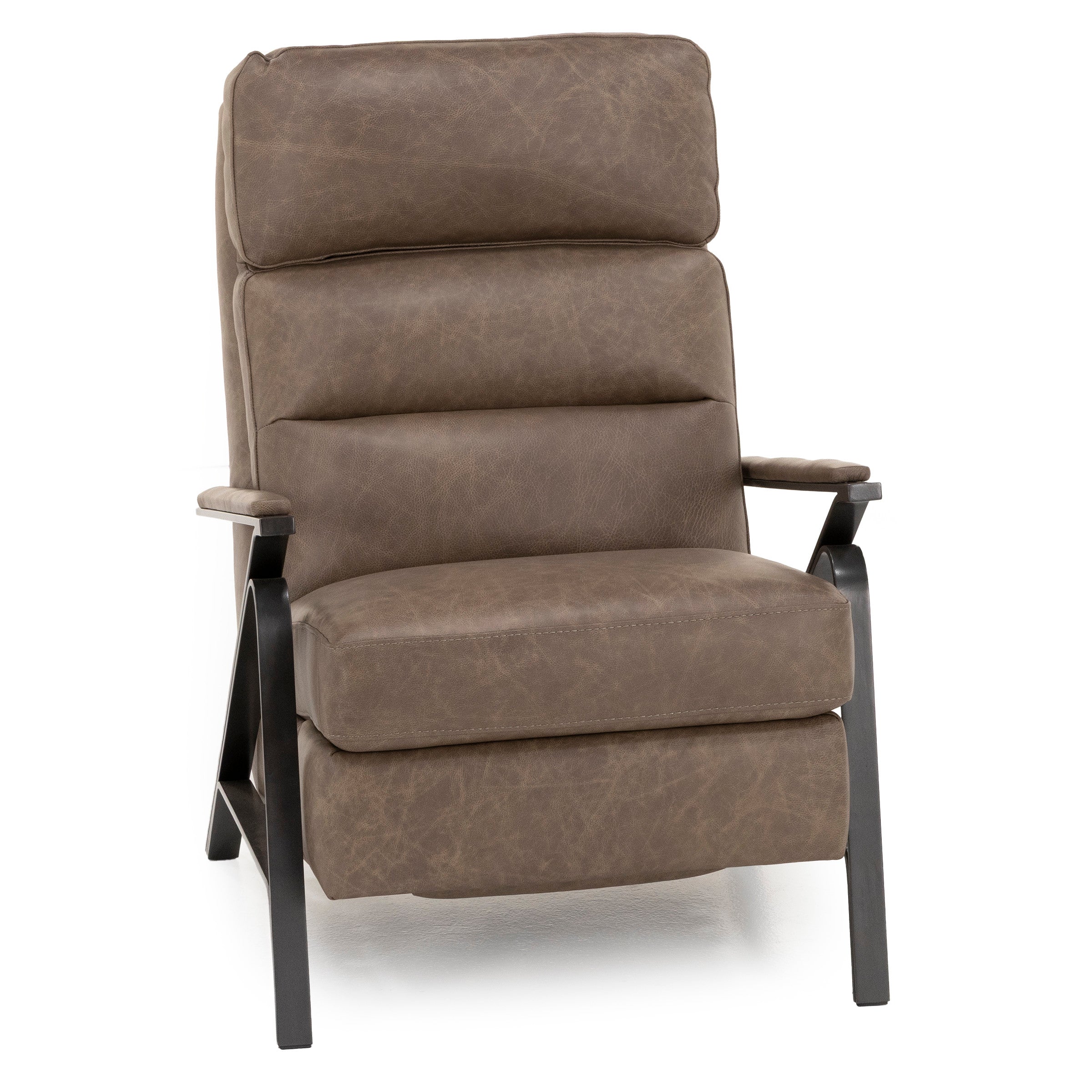 Effie Leather Power Headrest High Leg Recliner