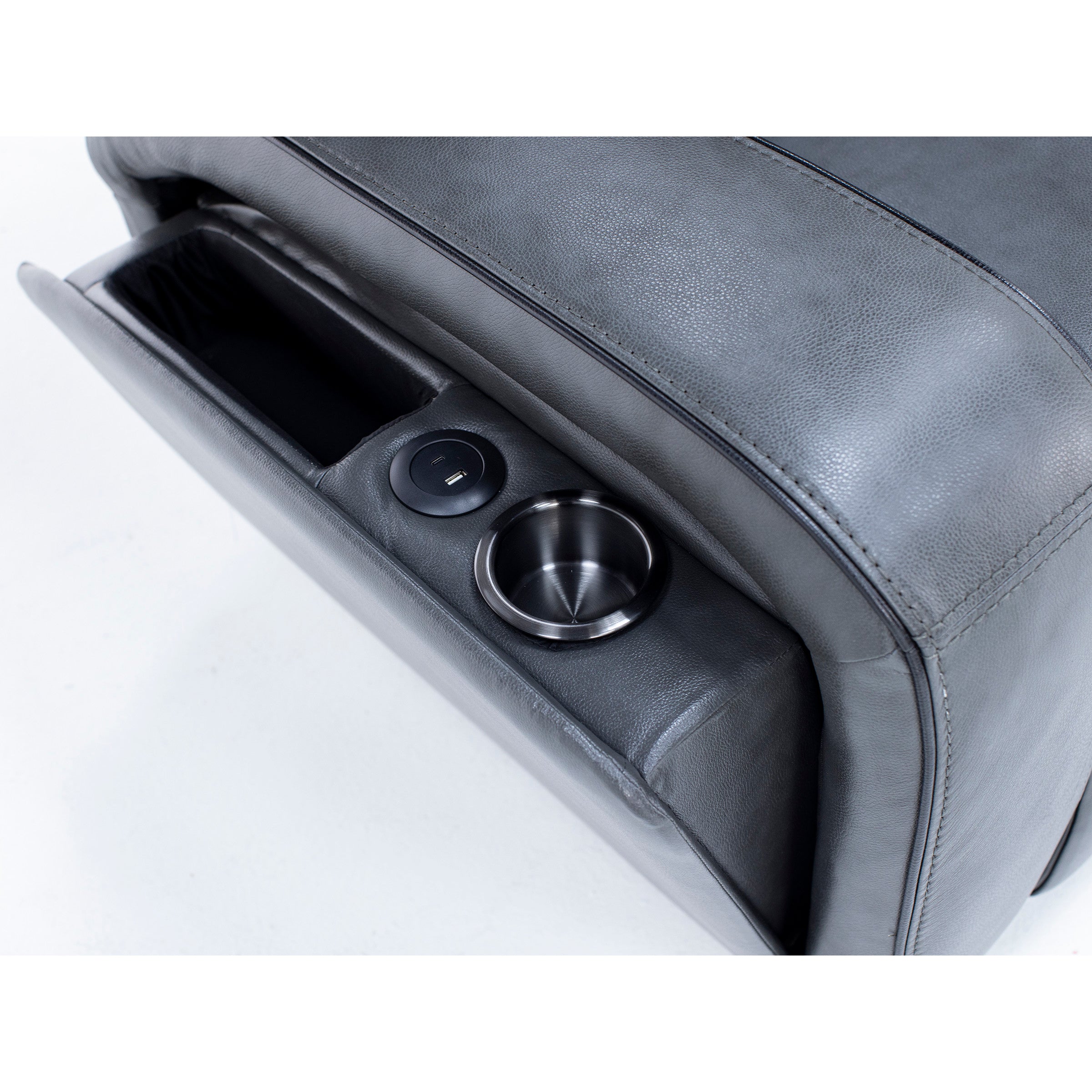 Liam Leather Fully Loaded Recliner With Massage