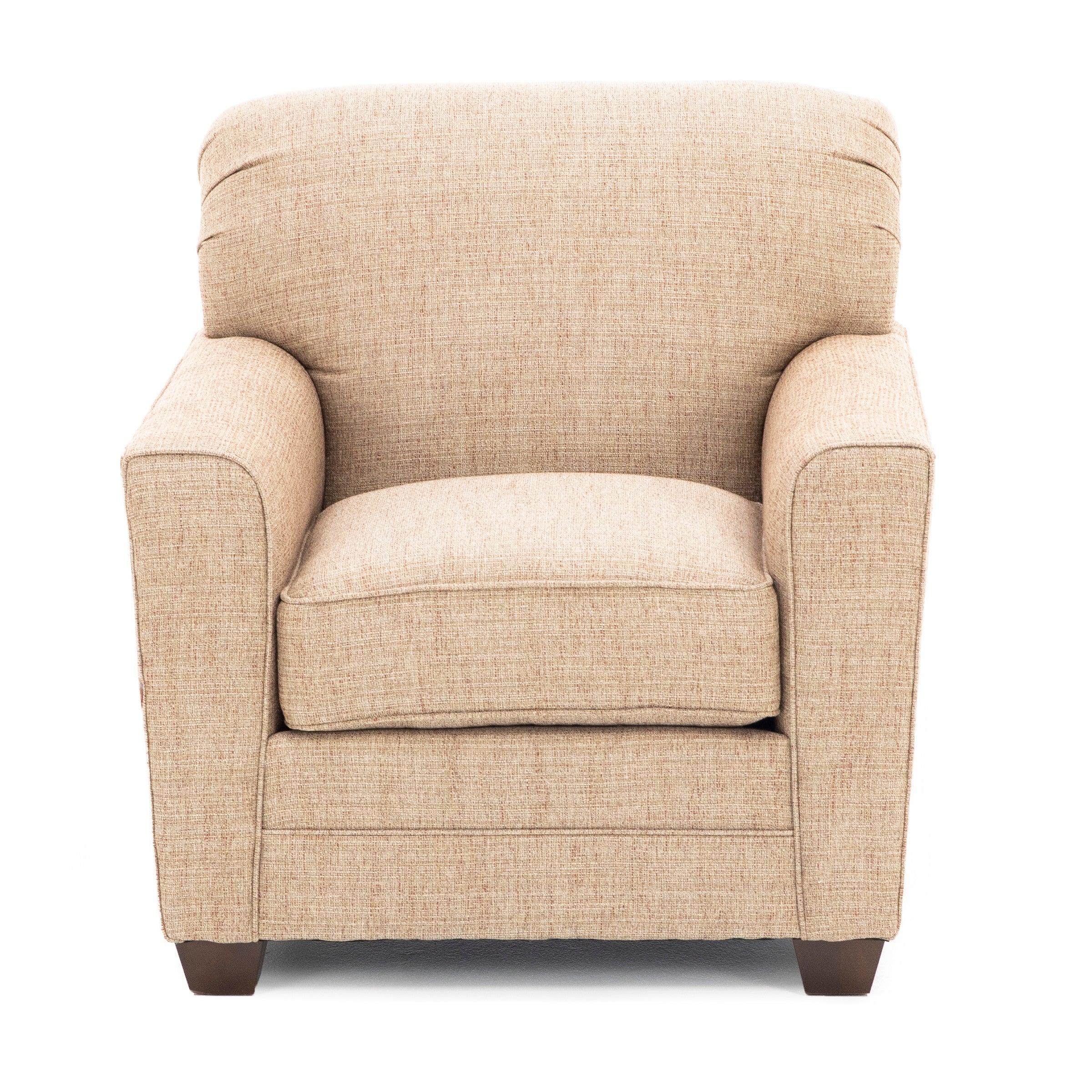 Amy Flair Arm High Tight Back Chair In Sangria