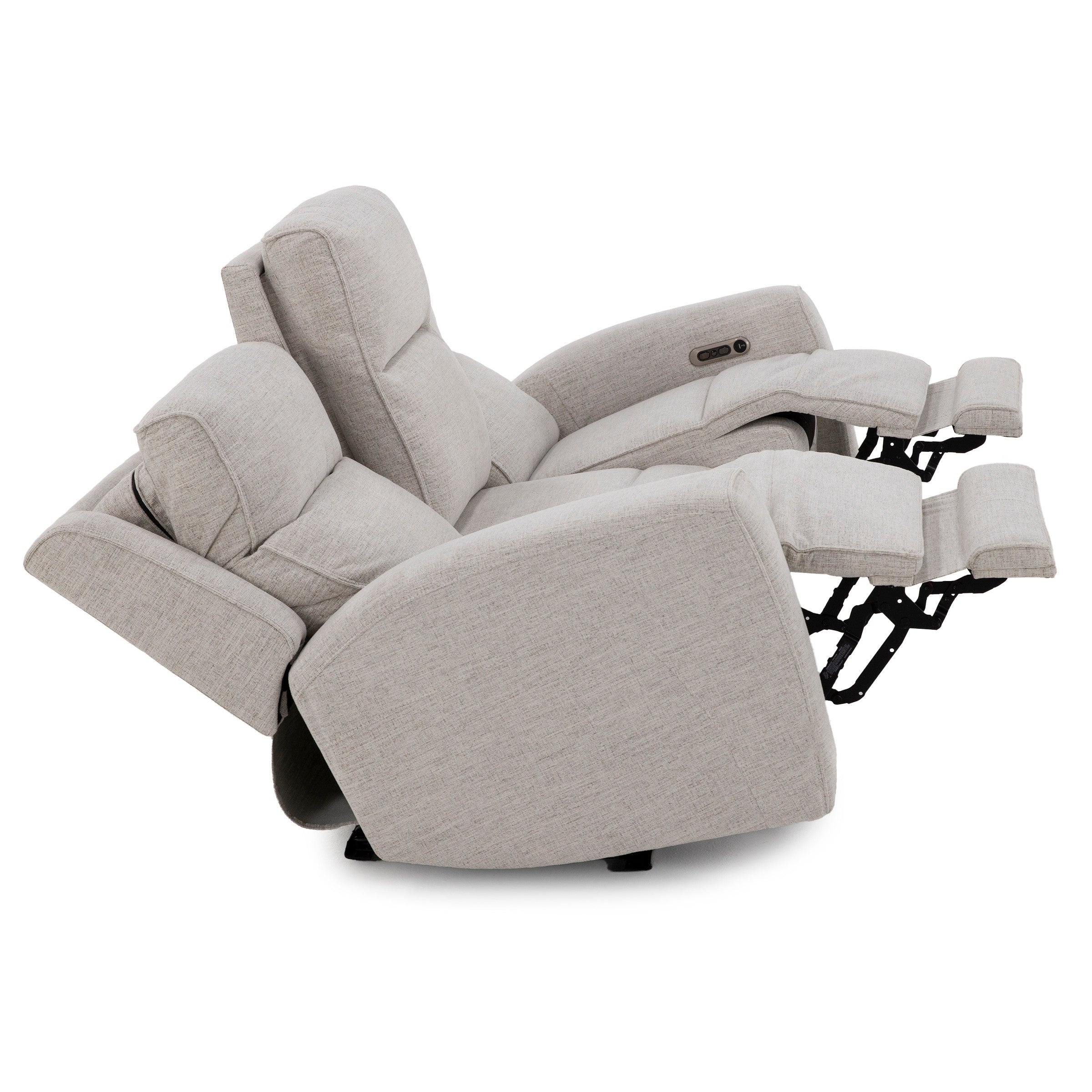 Flexsteel Shawna Power Headrest Reclining Sofa