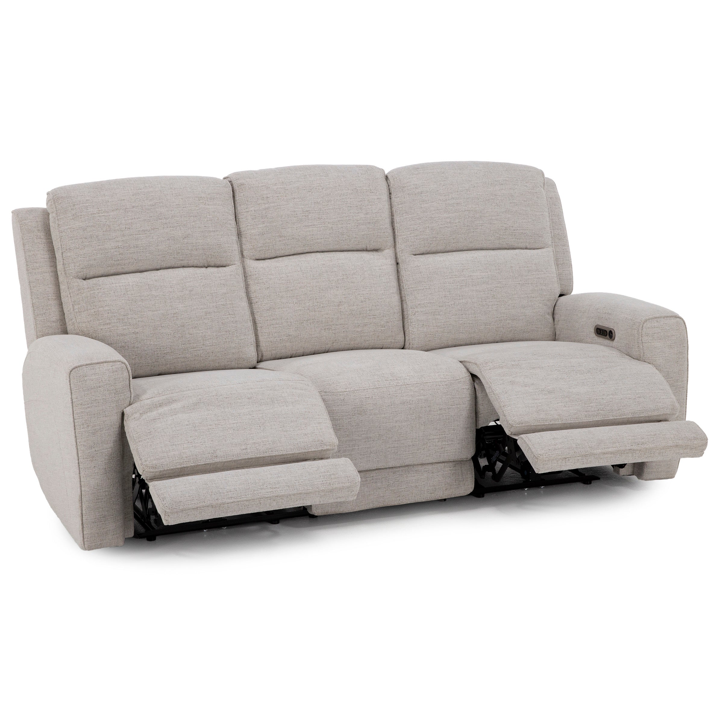 Flexsteel Shawna Power Headrest Reclining Sofa