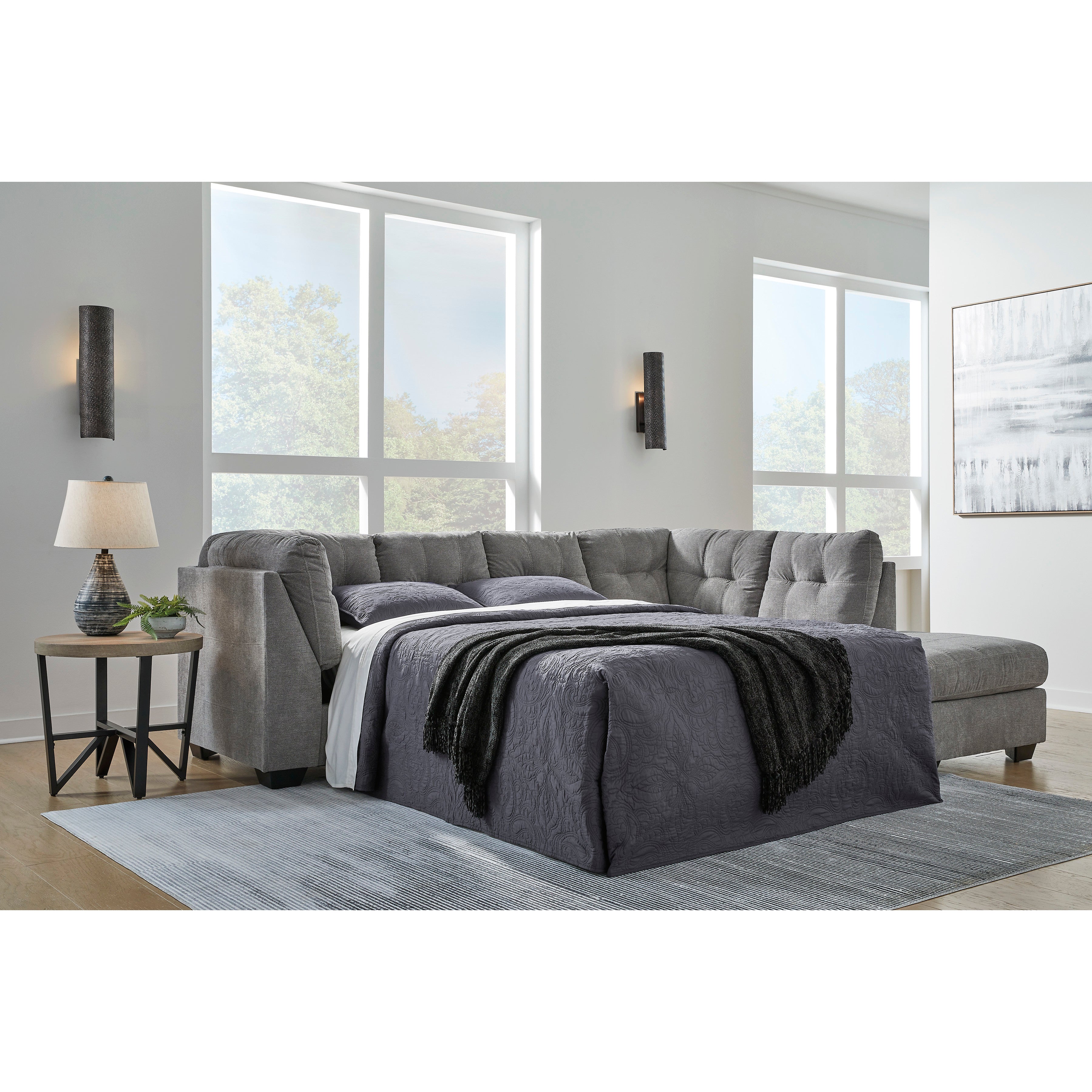 Counsell 2-Pc. Full Sleeper Sectional