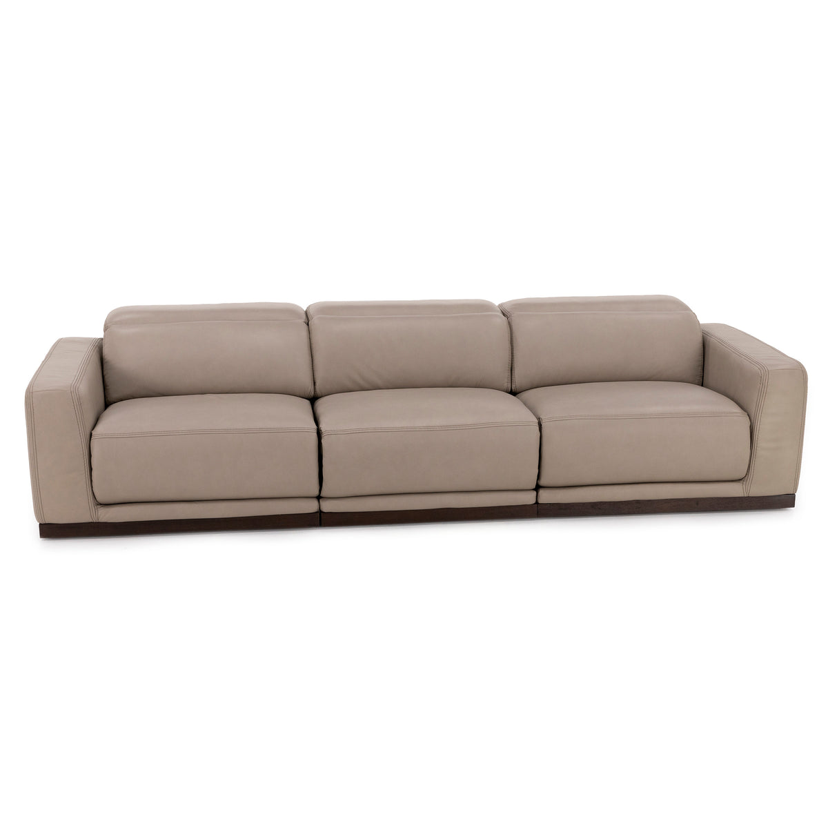 Dexter 3-Pc. Leather Power Headrest Reclining Sofa