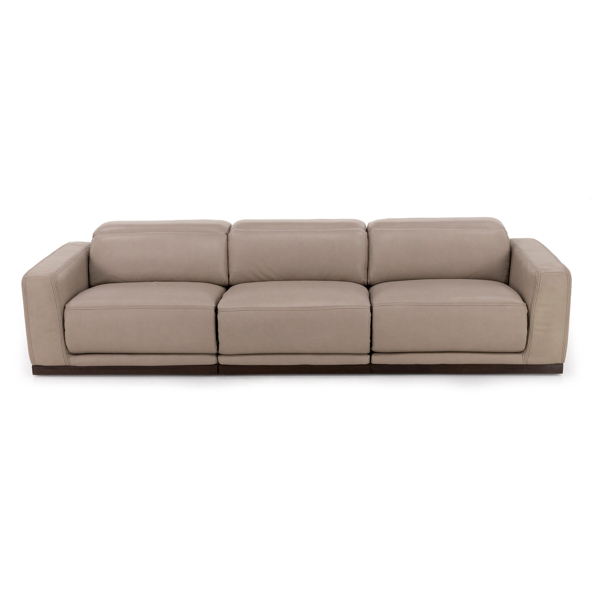 Dexter 3-Pc. Leather Power Headrest Reclining Sofa