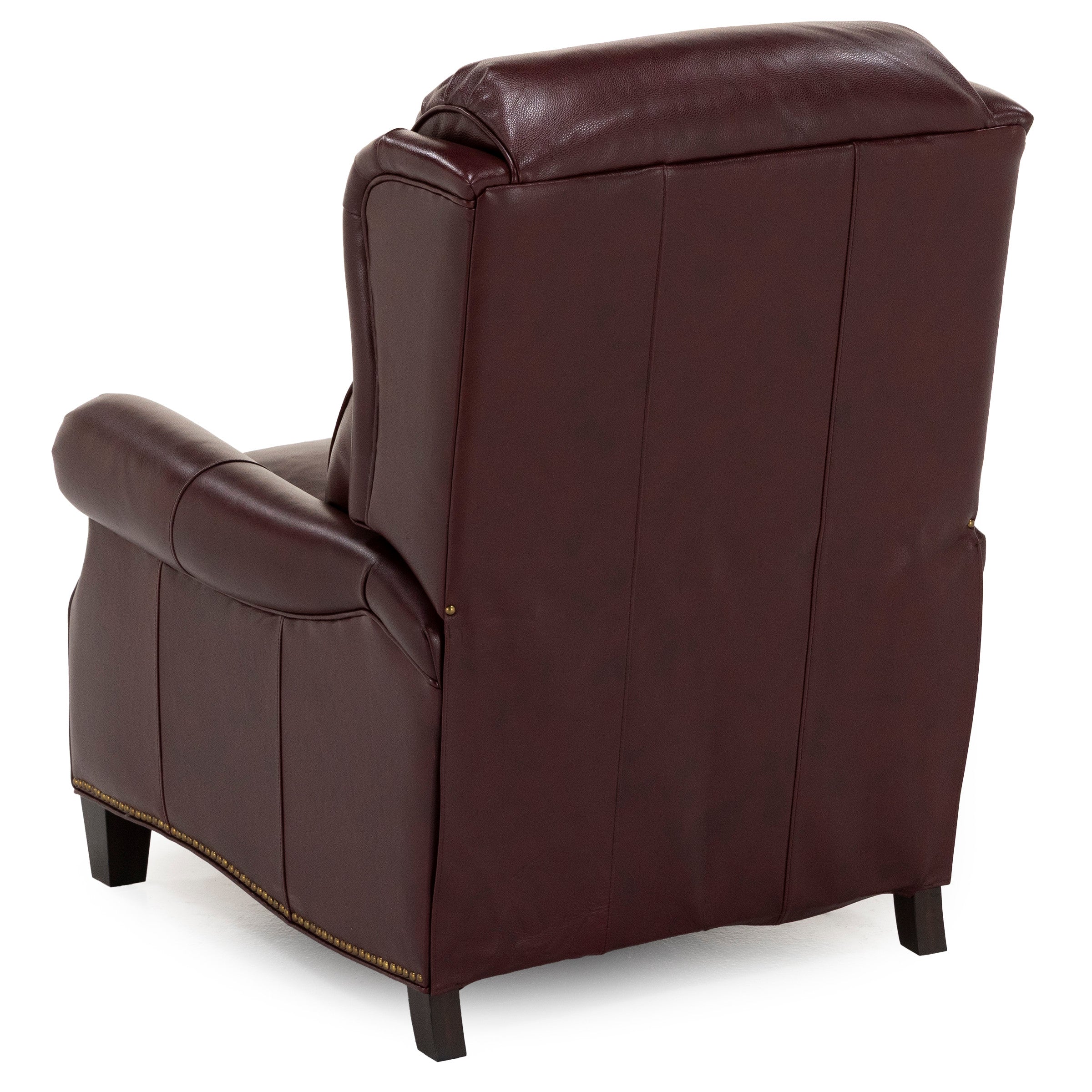 Gordon Leather High Leg Wing Back Recliner