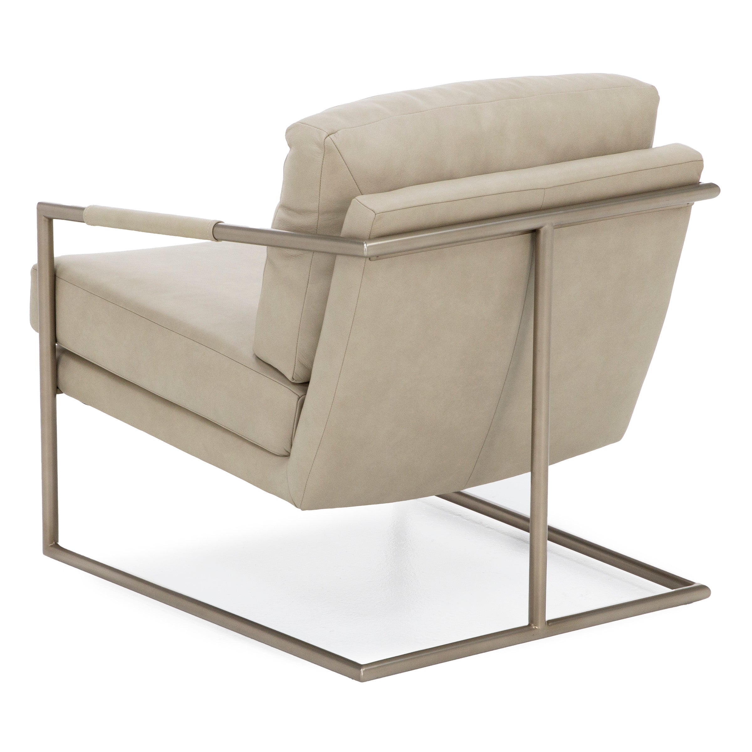 Moodie Leather Accent Chair