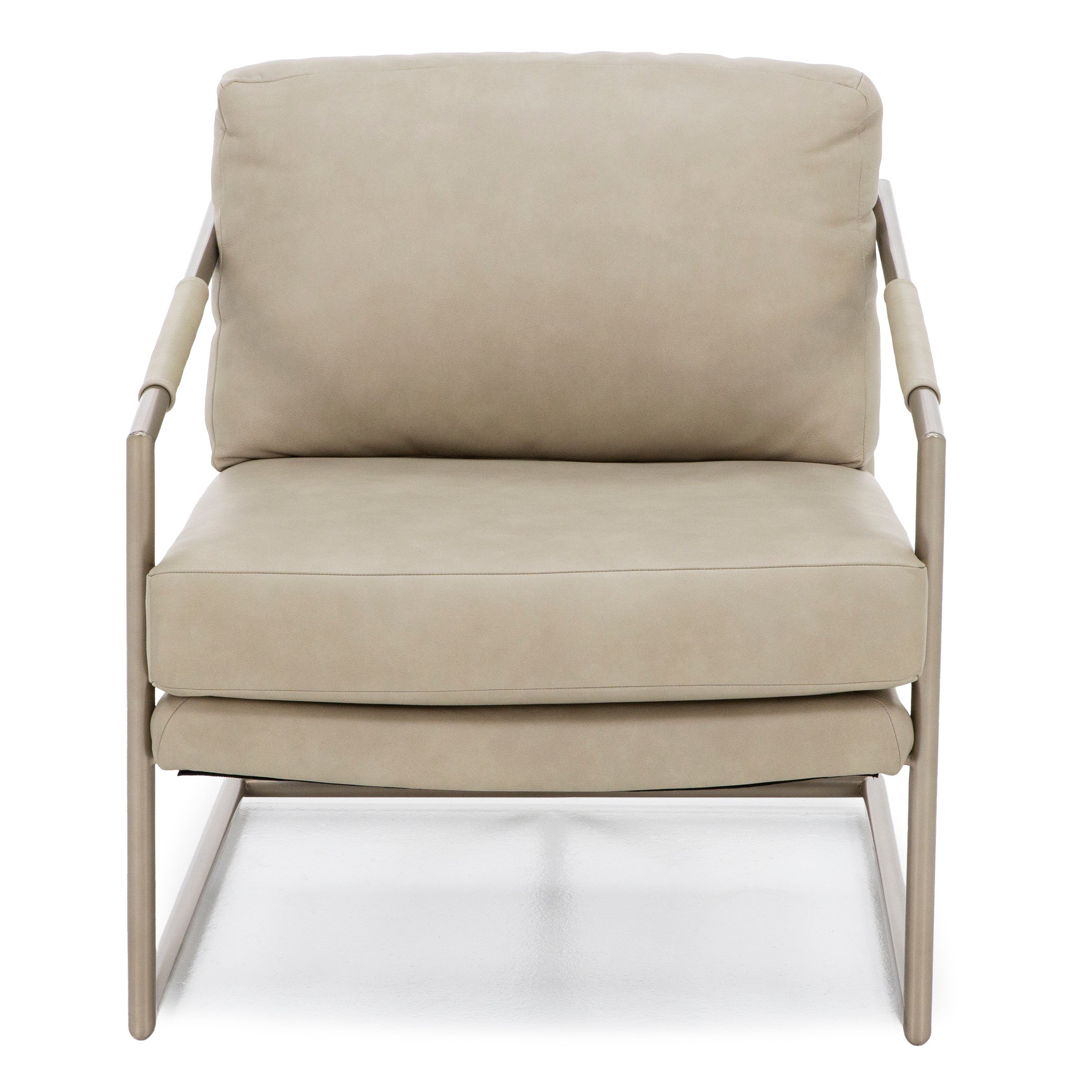 Moodie Leather Accent Chair