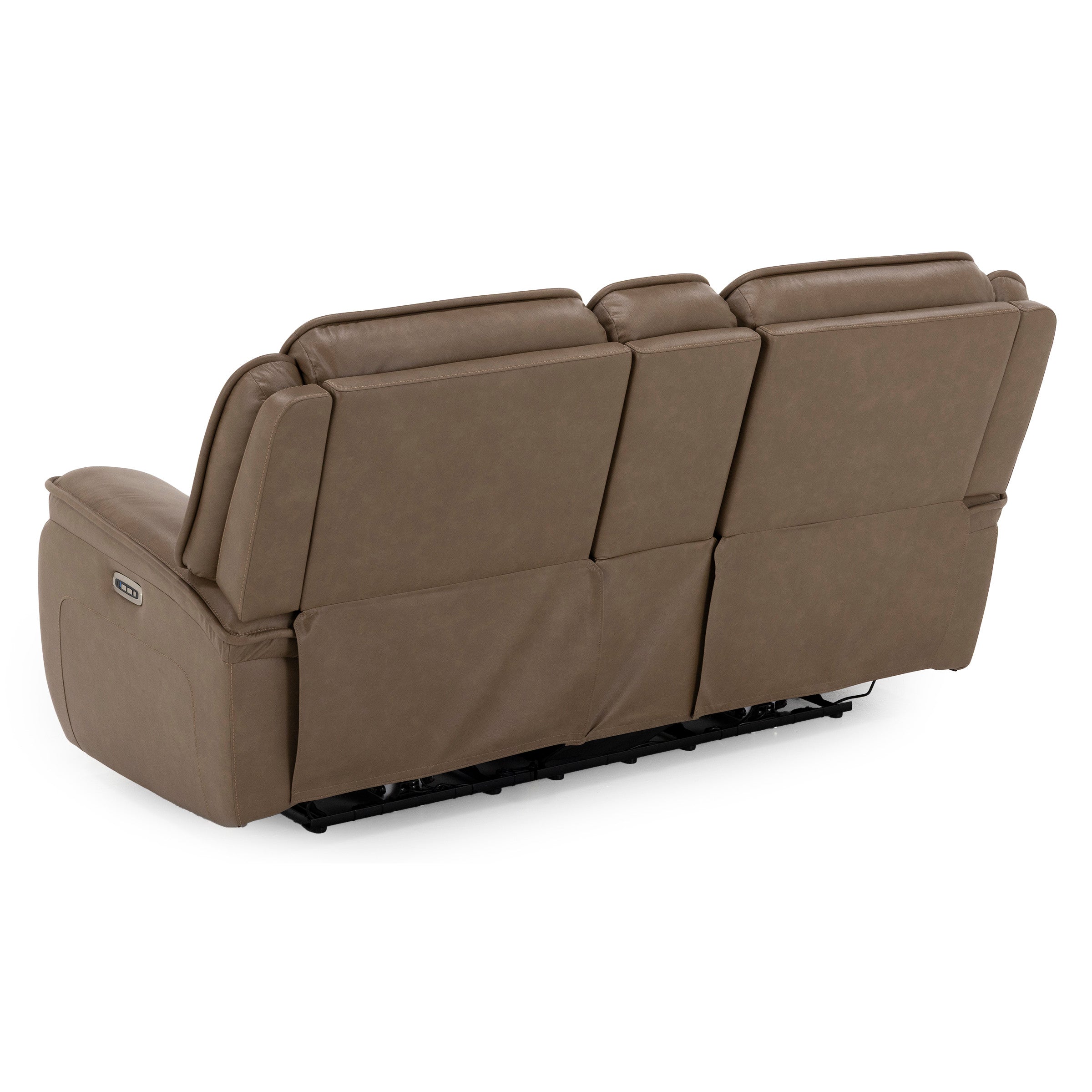 Glen Leather Power Headrest Zero Gravity Reclining Console Love