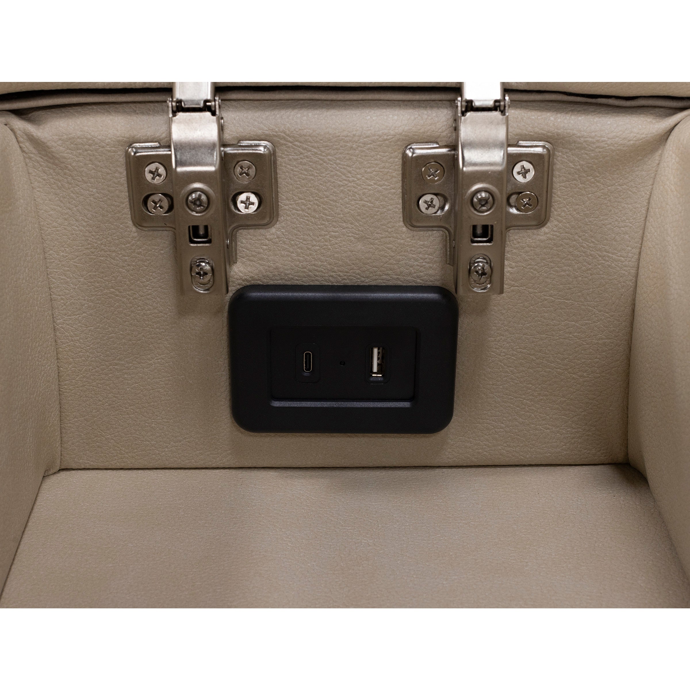 Nora 7-Pc. Leather Power Headrest Reclining Modular