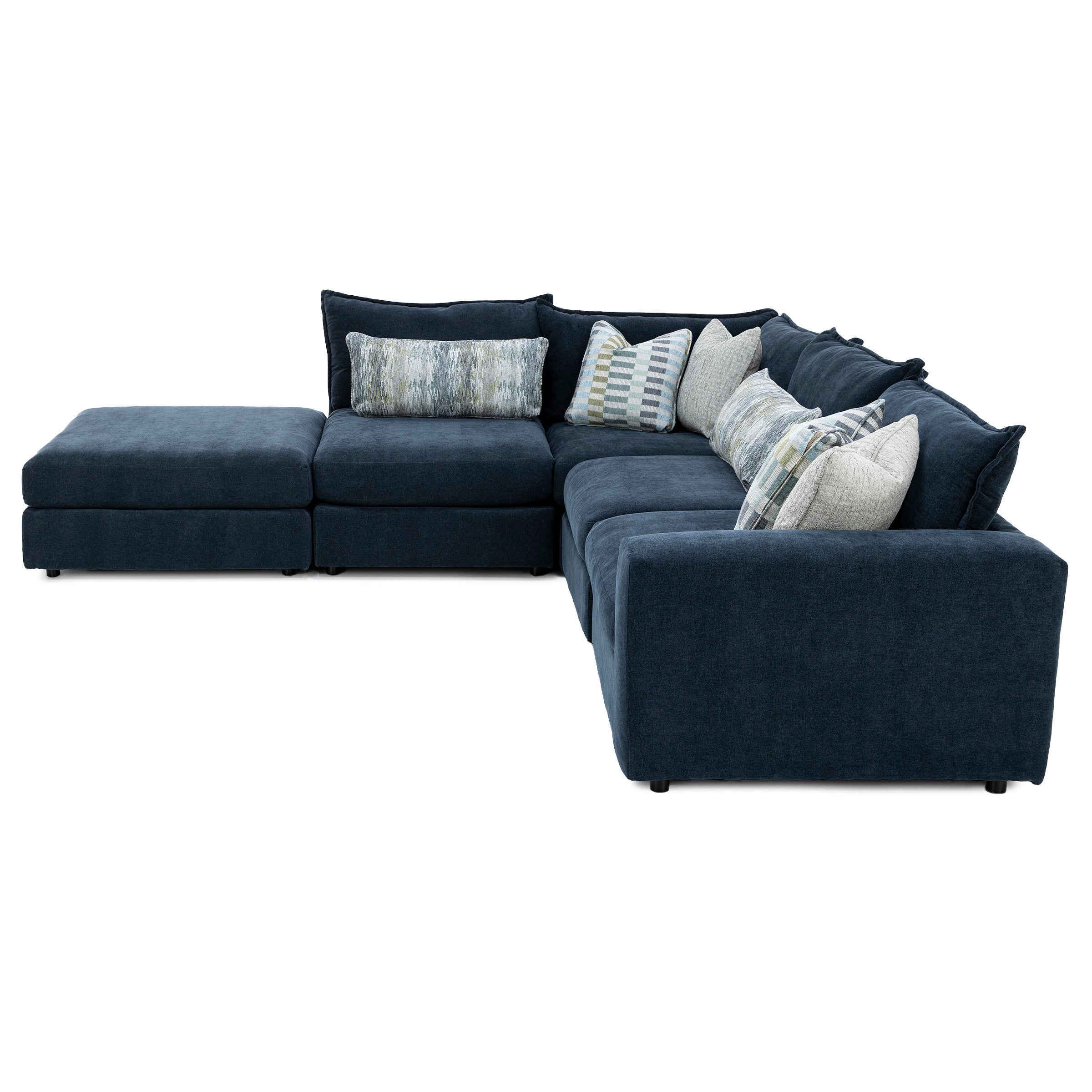 Elsa 4-Pc. Modular With Ottoman
