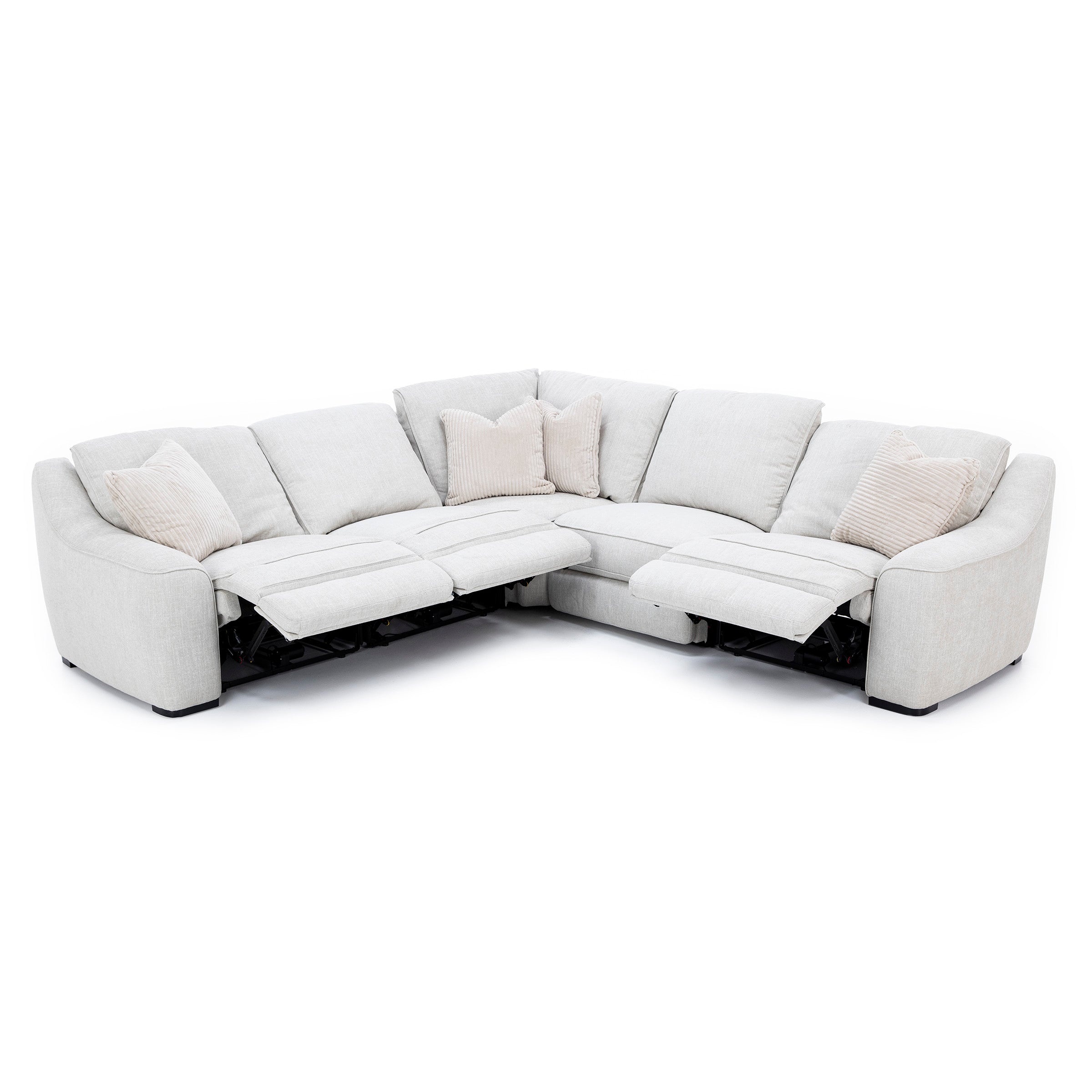 Mayflower 5-Pc. Power Headrest Reclining Modular