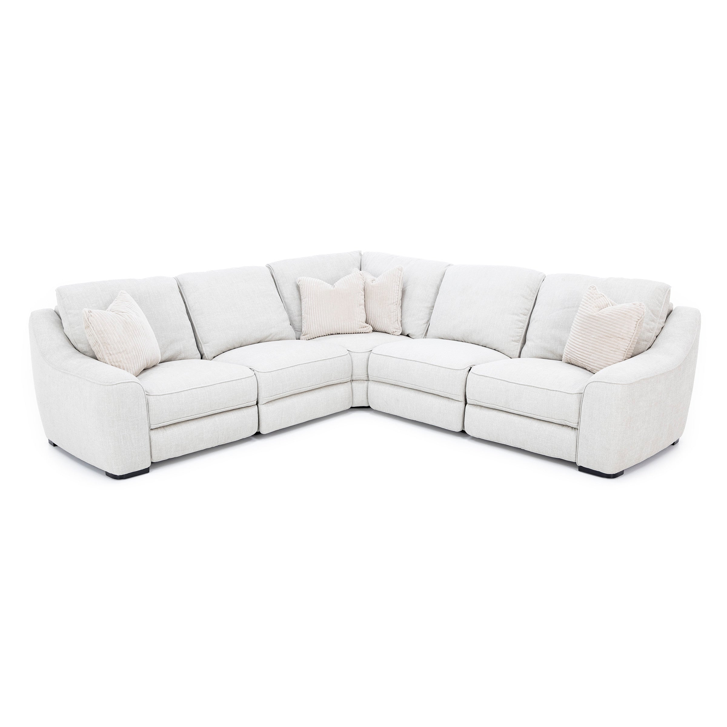 Mayflower 5-Pc. Power Headrest Reclining Modular