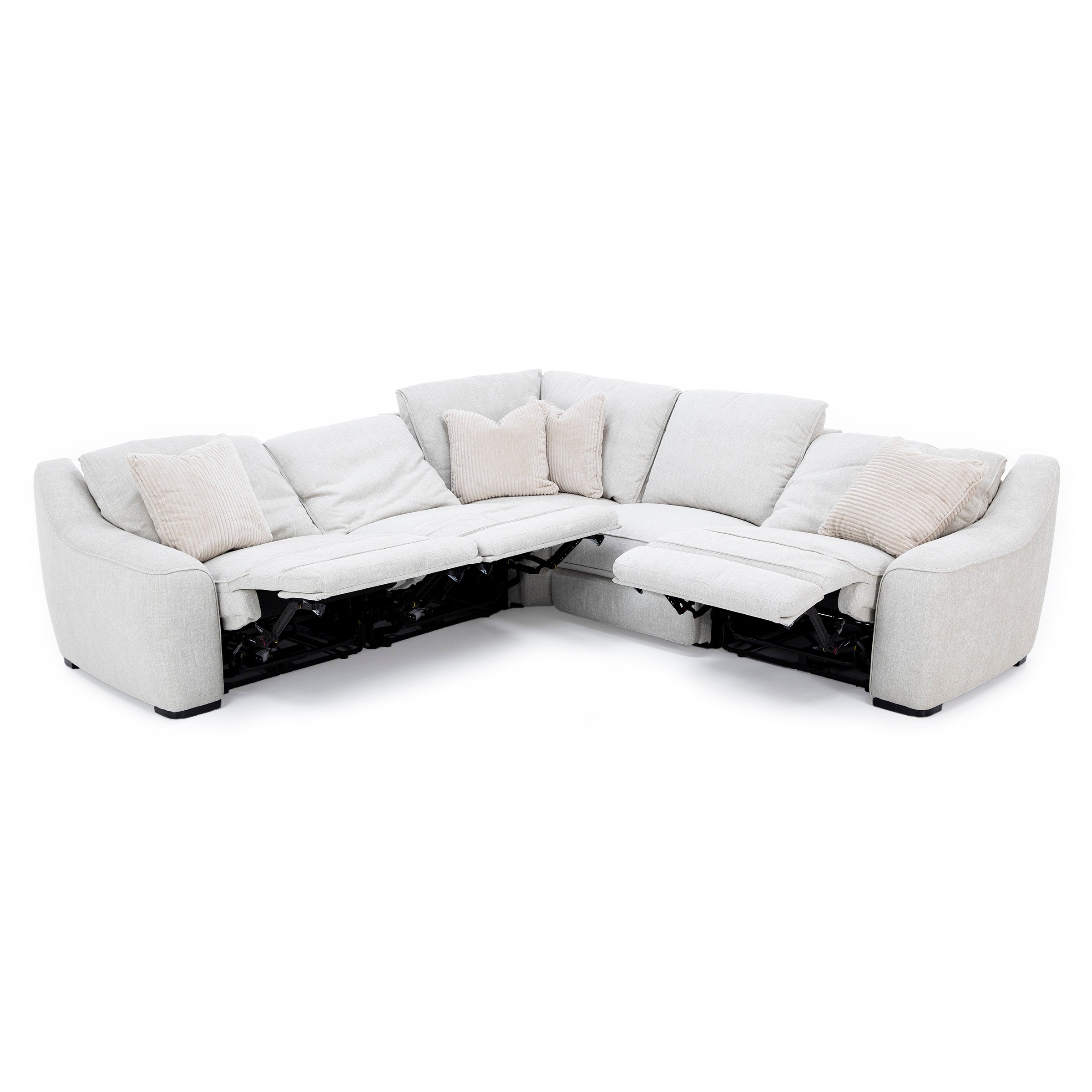 Mayflower 5-Pc. Power Headrest Reclining Modular