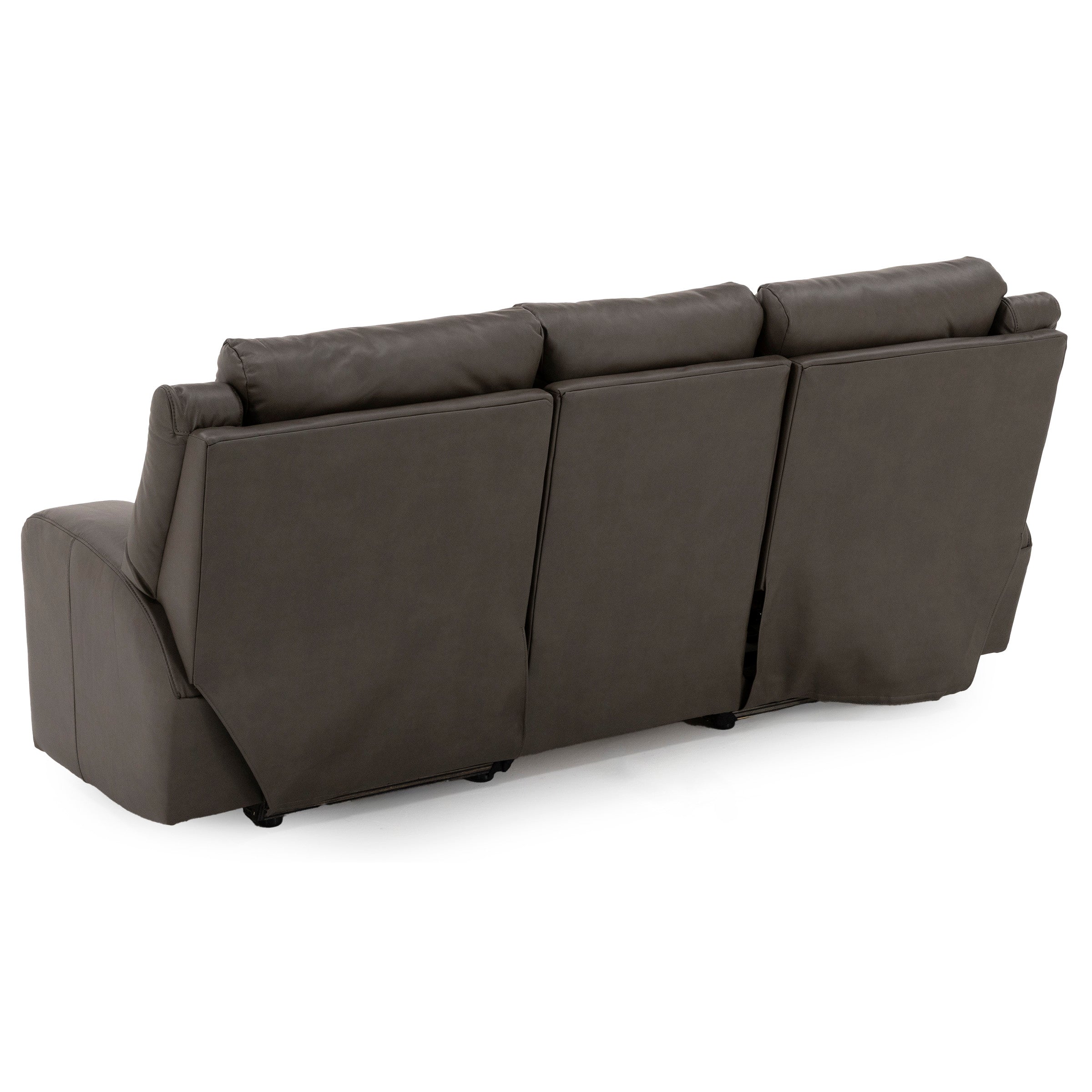 Hudson Power Headrest Reclining Sofa With Drop Down Table And Massage