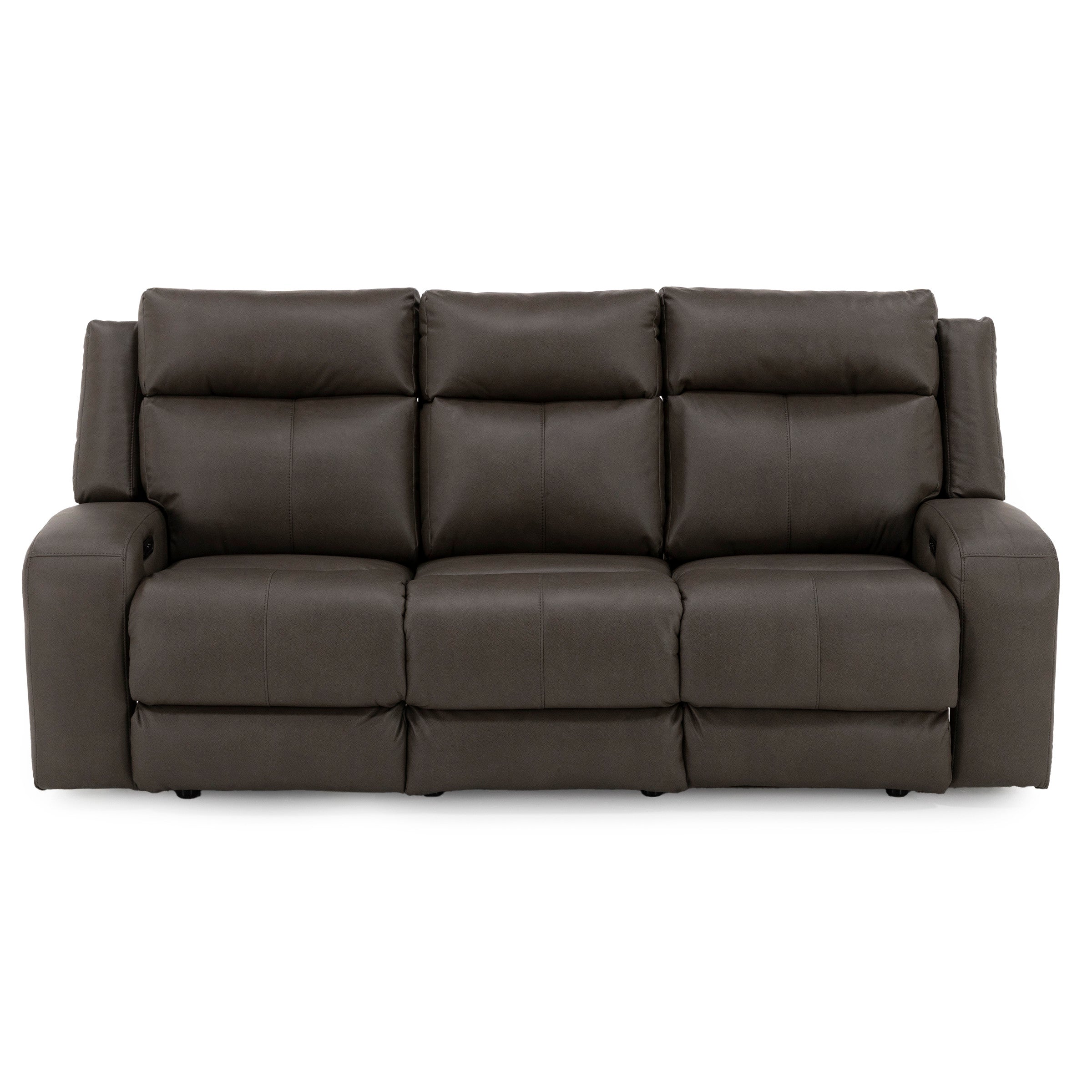 Hudson Power Headrest Reclining Sofa With Drop Down Table And Massage