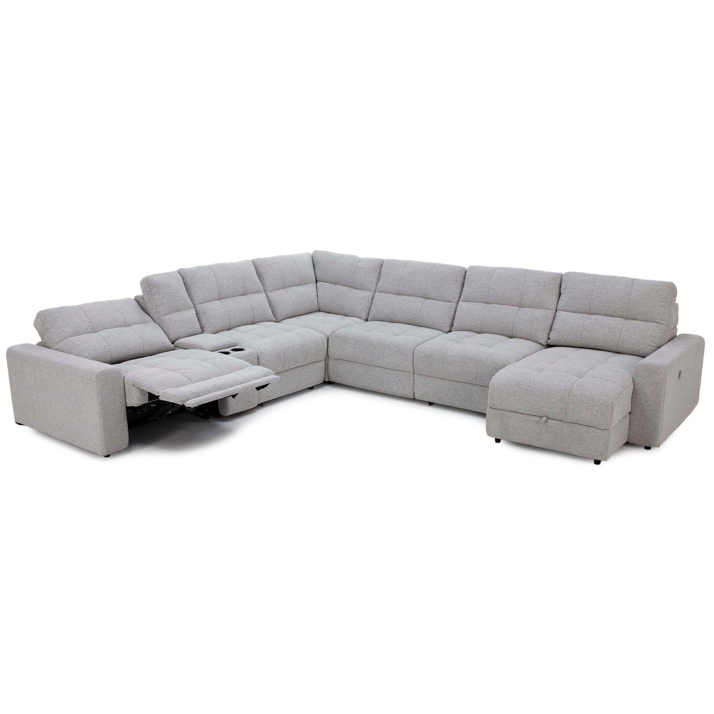 Duncan 7-Pc. Power Reclining Modular