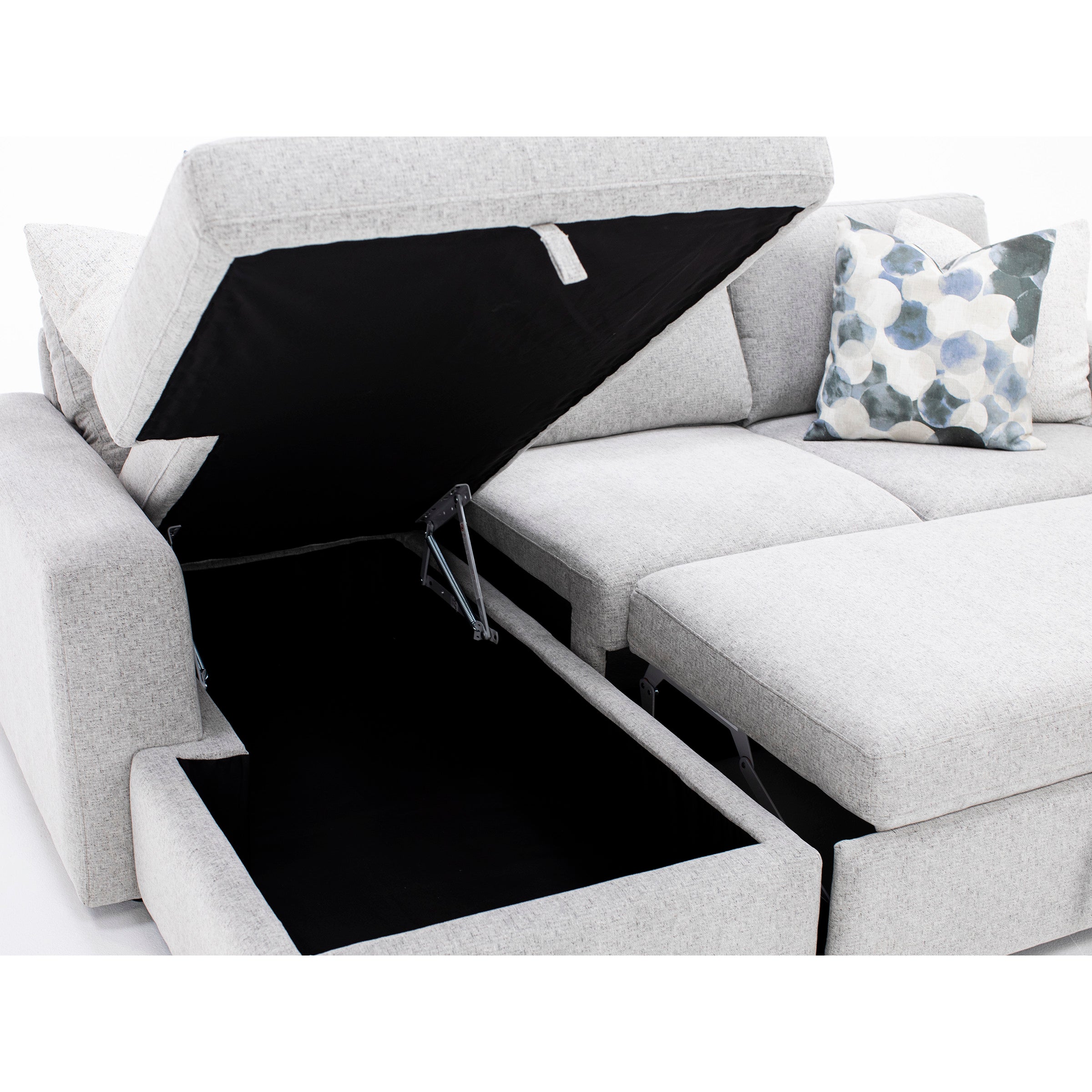 Daphne 2-Pc. Sectional With Sleeper