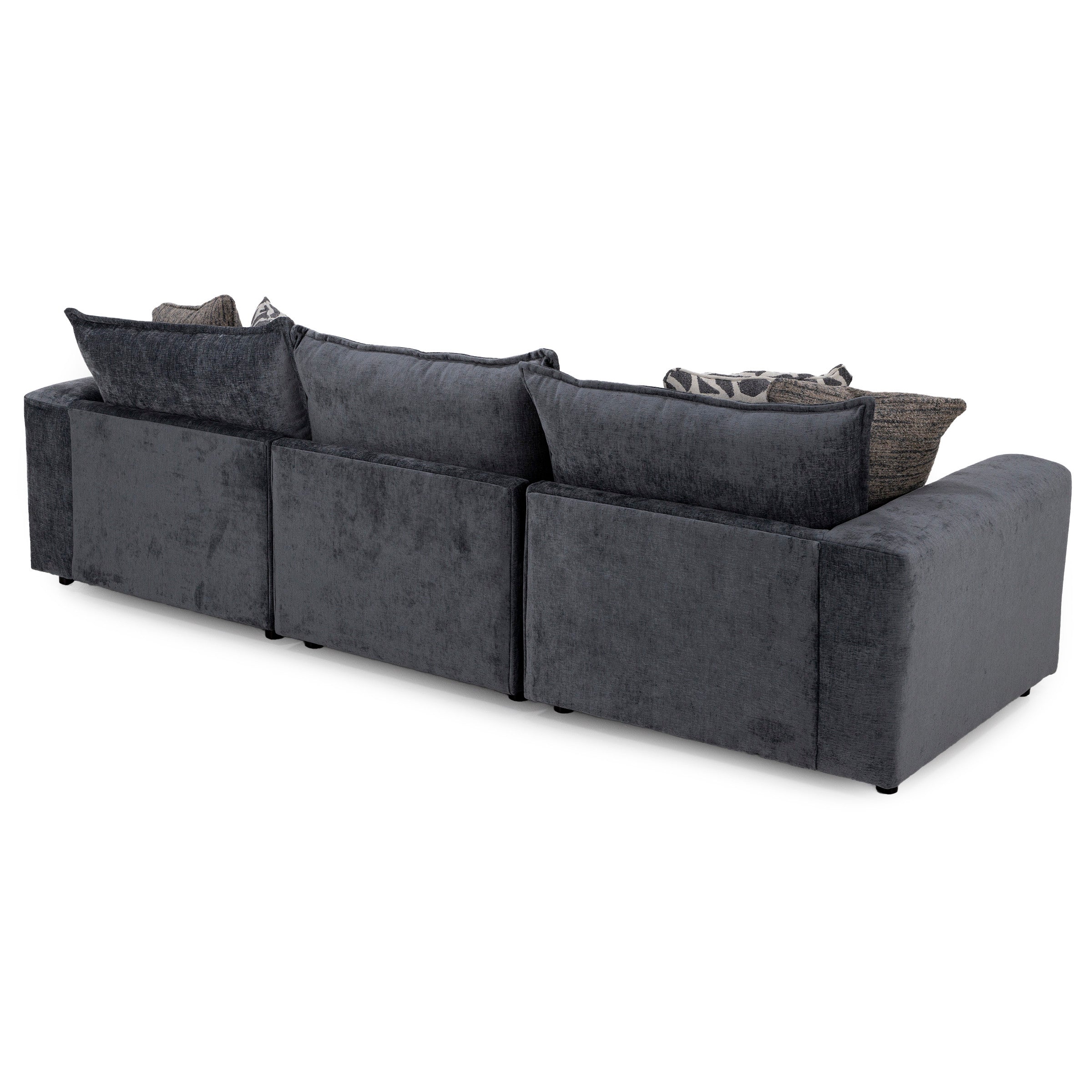 Elsa 3-Pc. Chaise Sofa