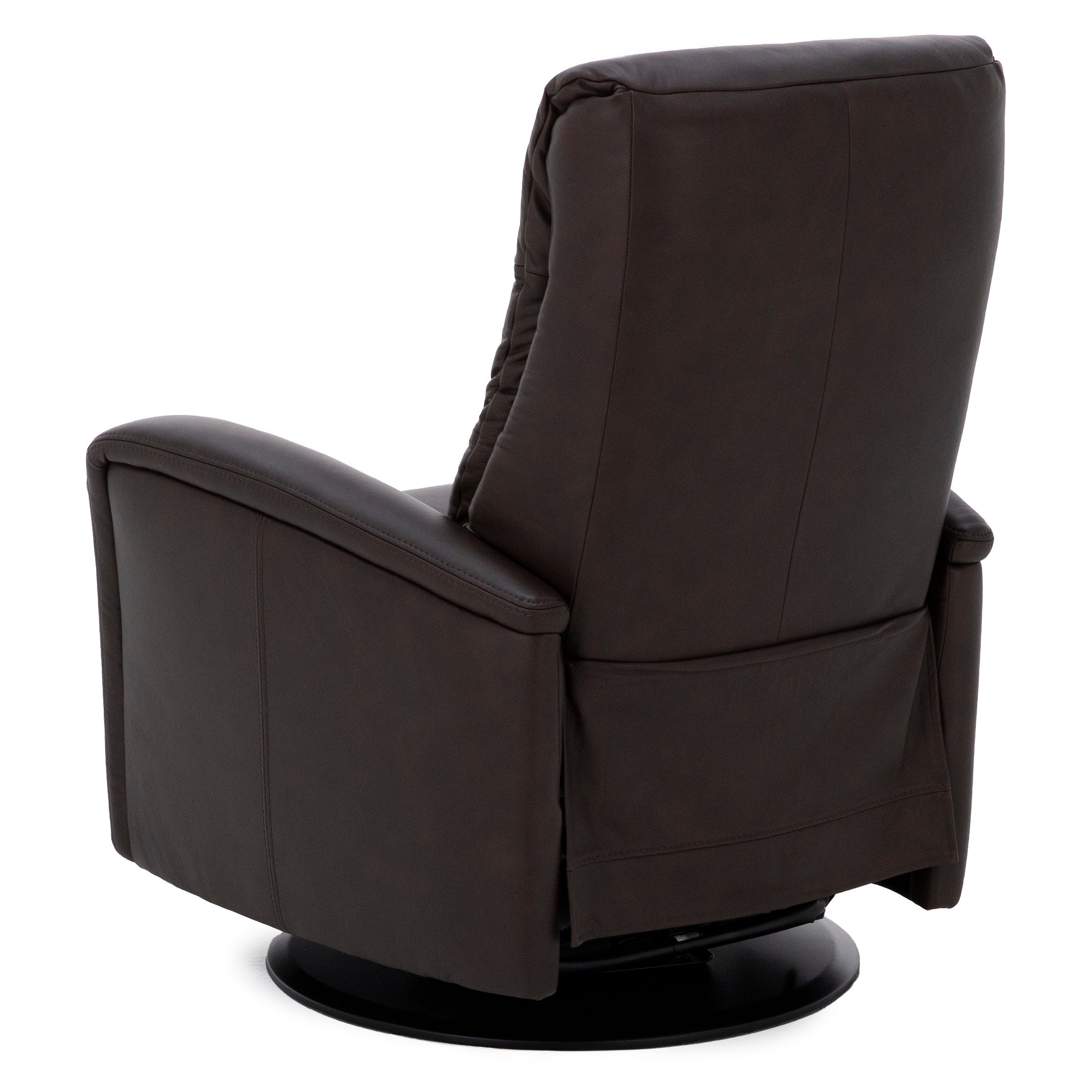 London Leather Fully Loaded Swivel Glider Recliner