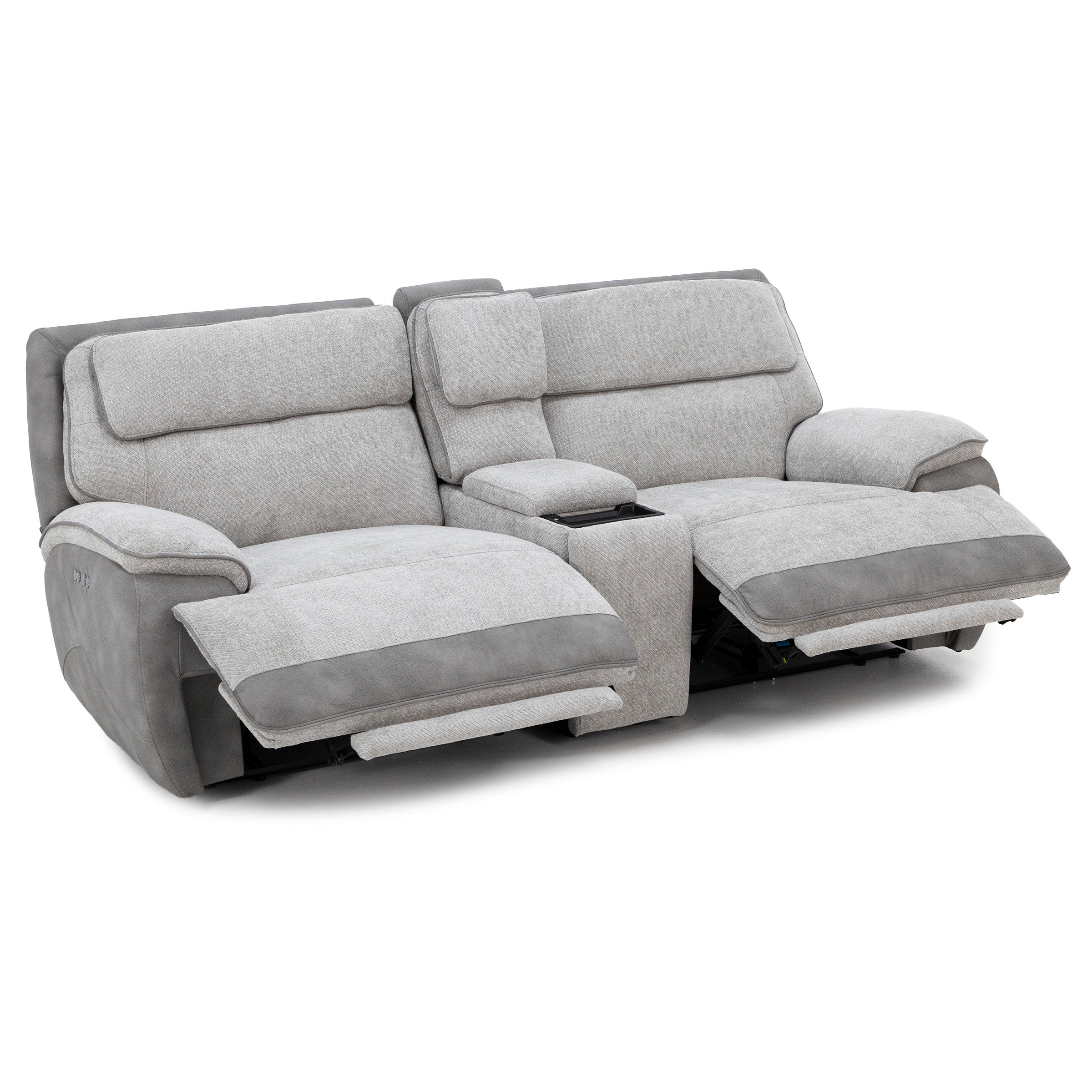 Drew & Jonathan Home Belvedere 3-Pc. Power Headrest Zero Gravity Console Recl