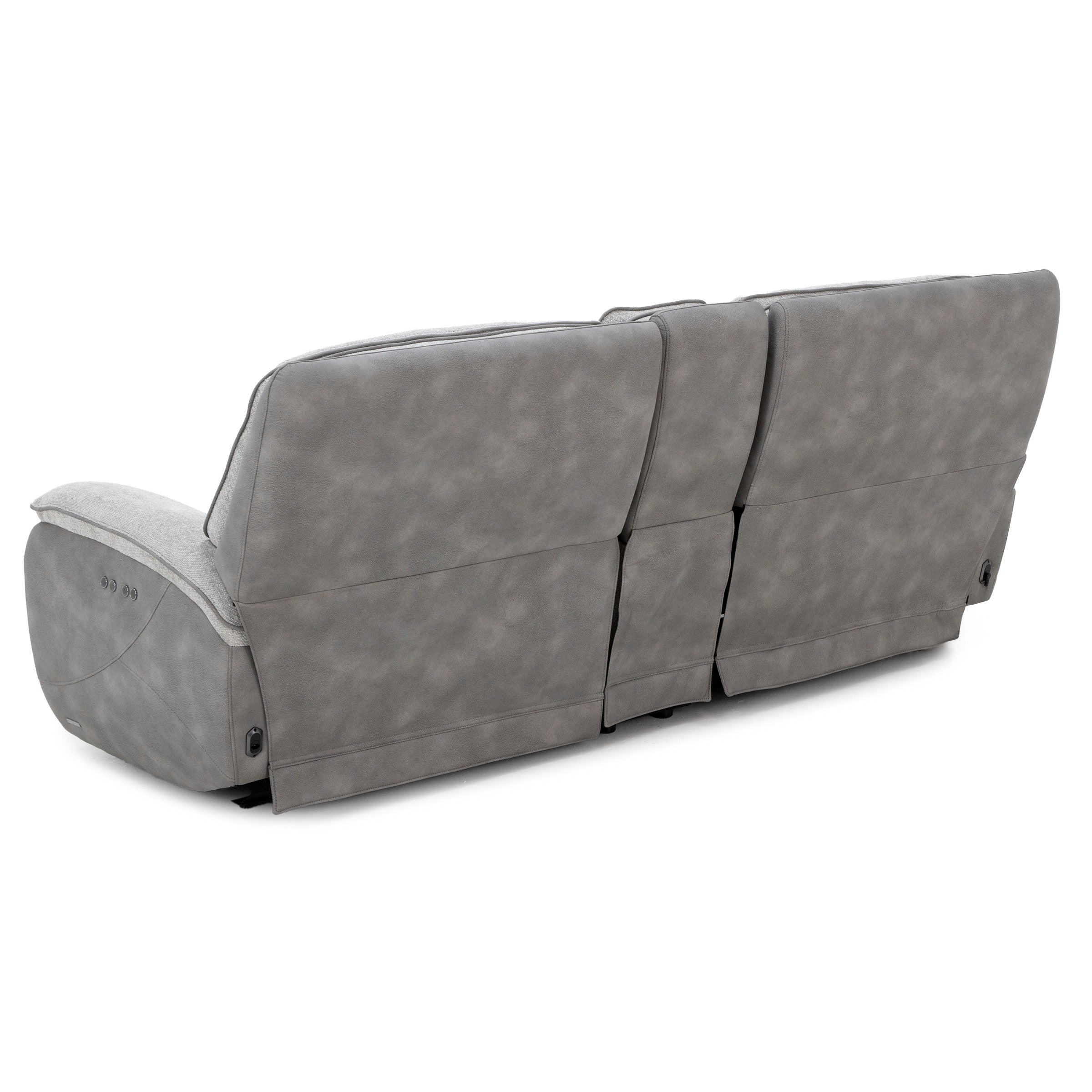 Drew & Jonathan Home Belvedere 3-Pc. Power Headrest Zero Gravity Console Recl