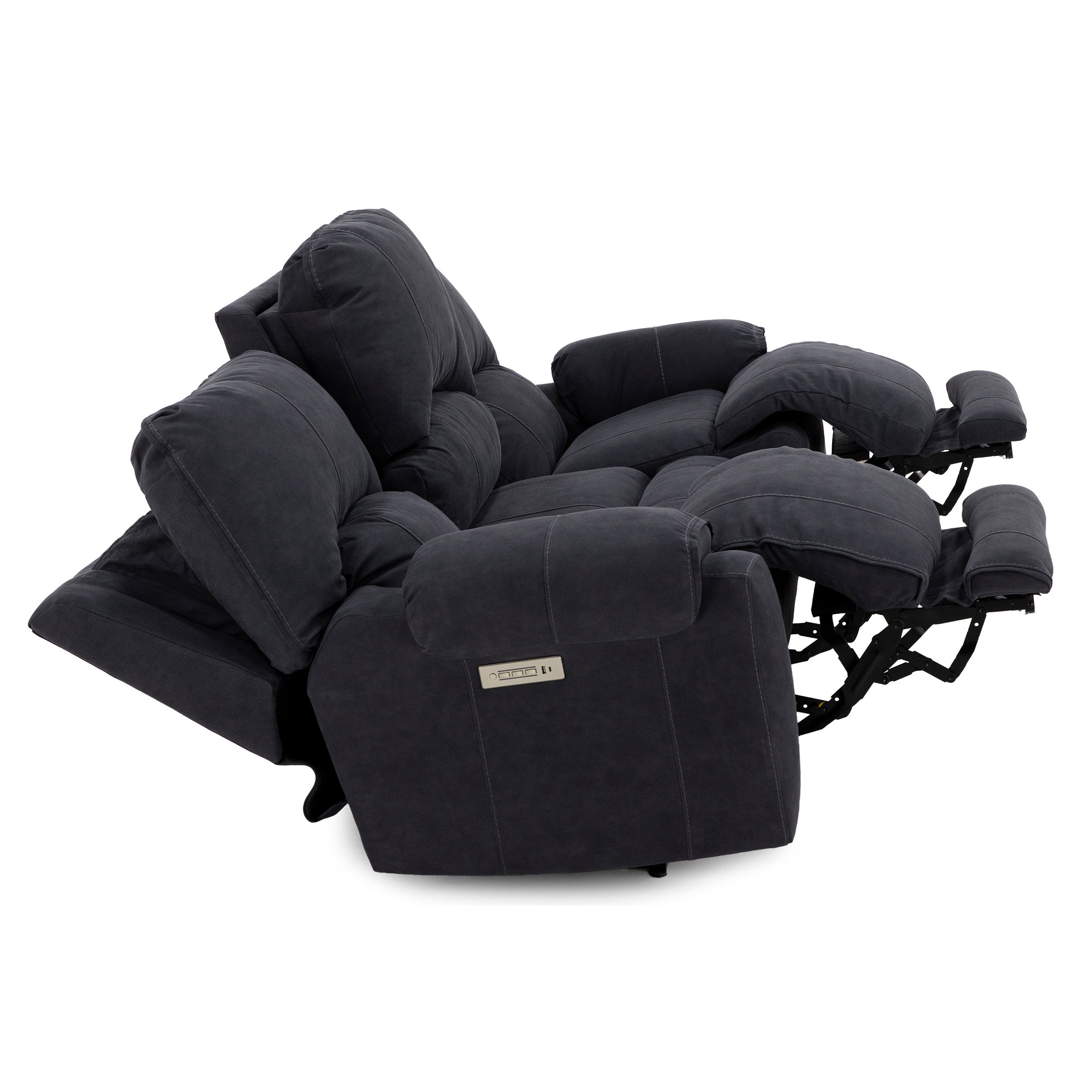 Cheyenne Fully Loaded Zero Gravity Reclining Sofa With Drop Down Table In Performance Fabric