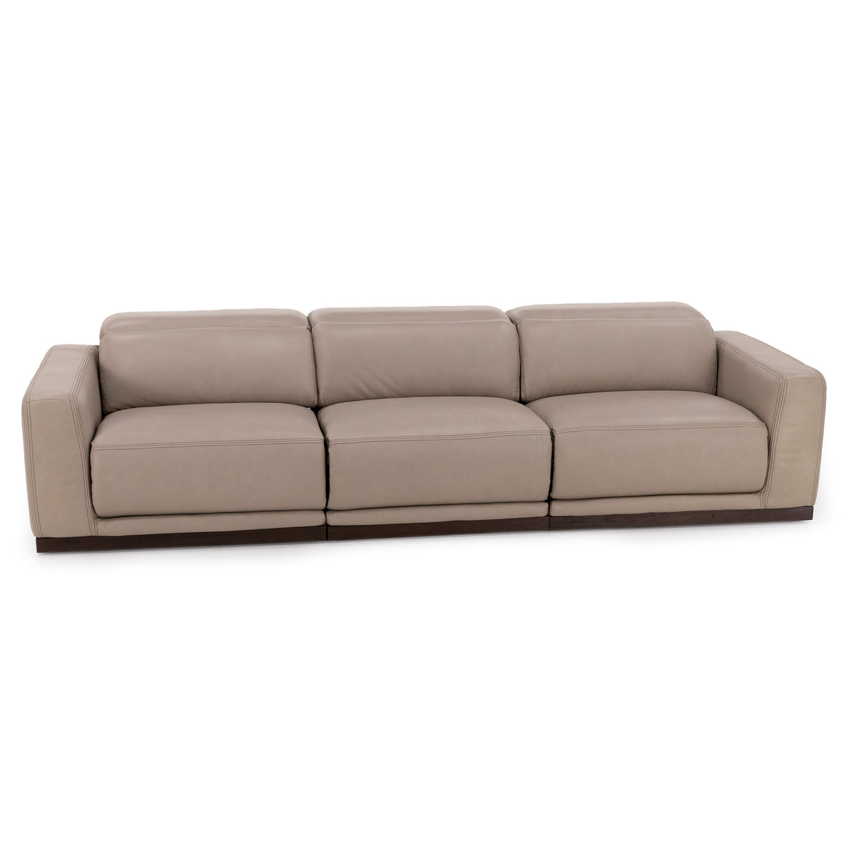 Dexter 3-Pc. Leather Power Headrest Reclining Sofa