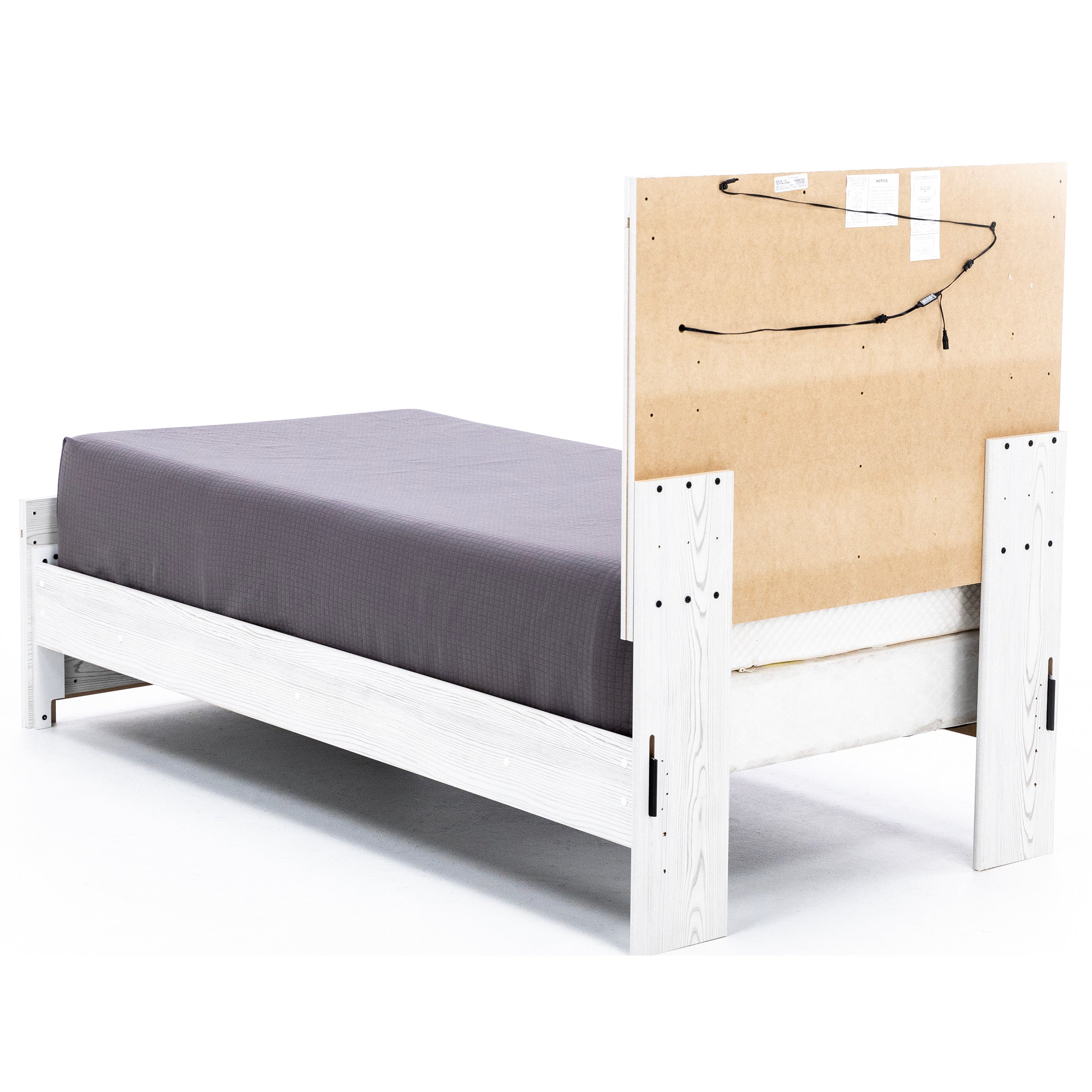 Alexa Upholstered Panel Bed