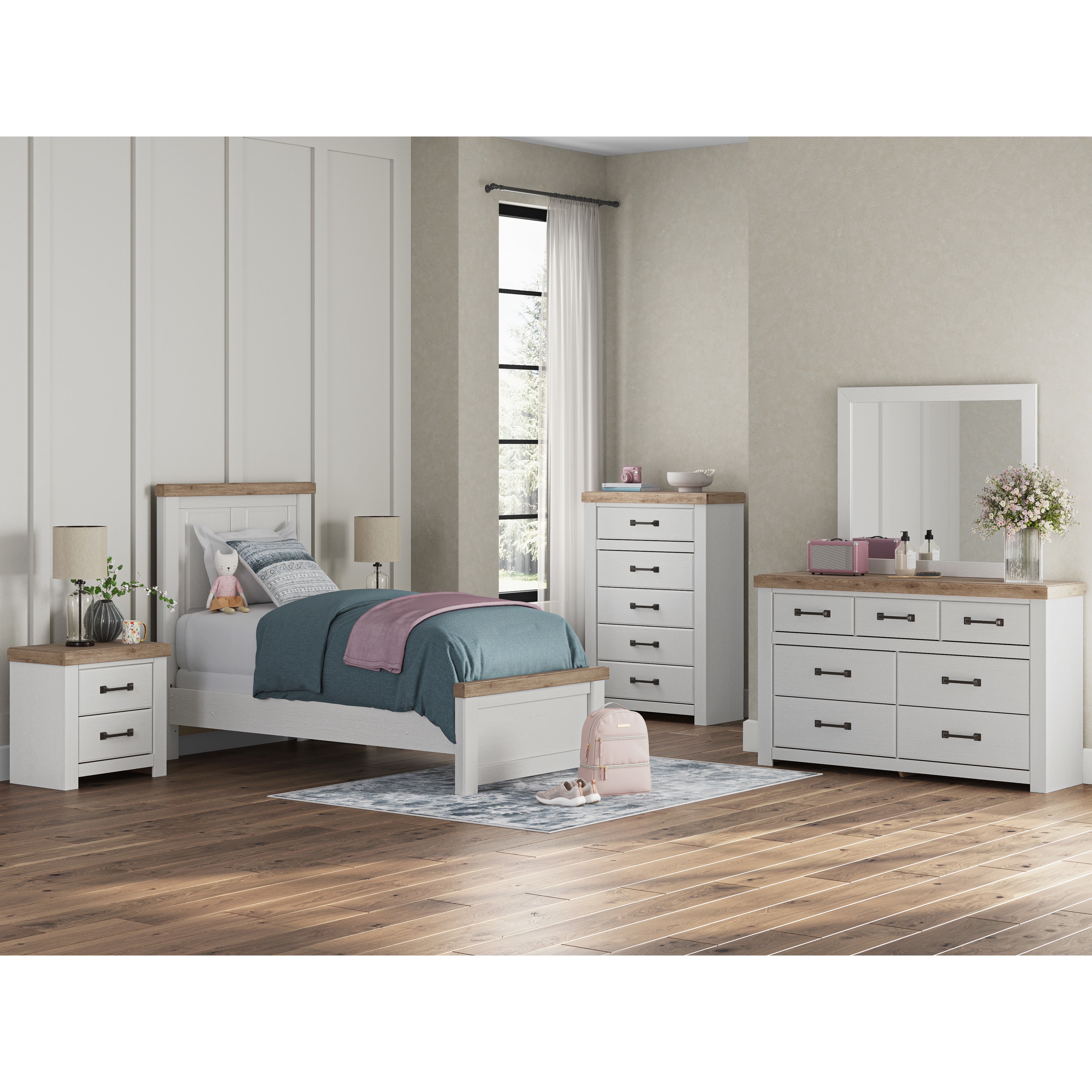 June Panel Bed