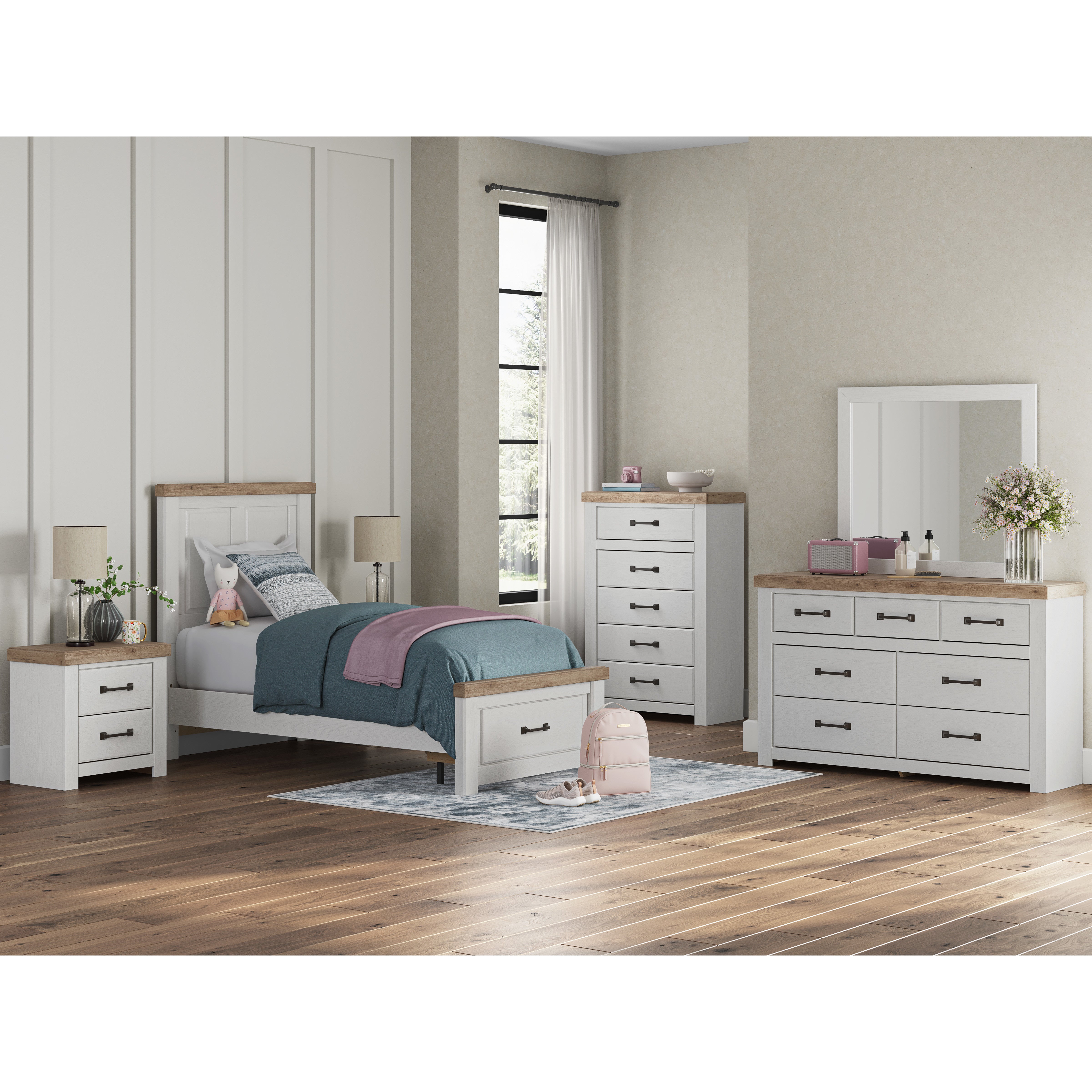 June Panel Bed