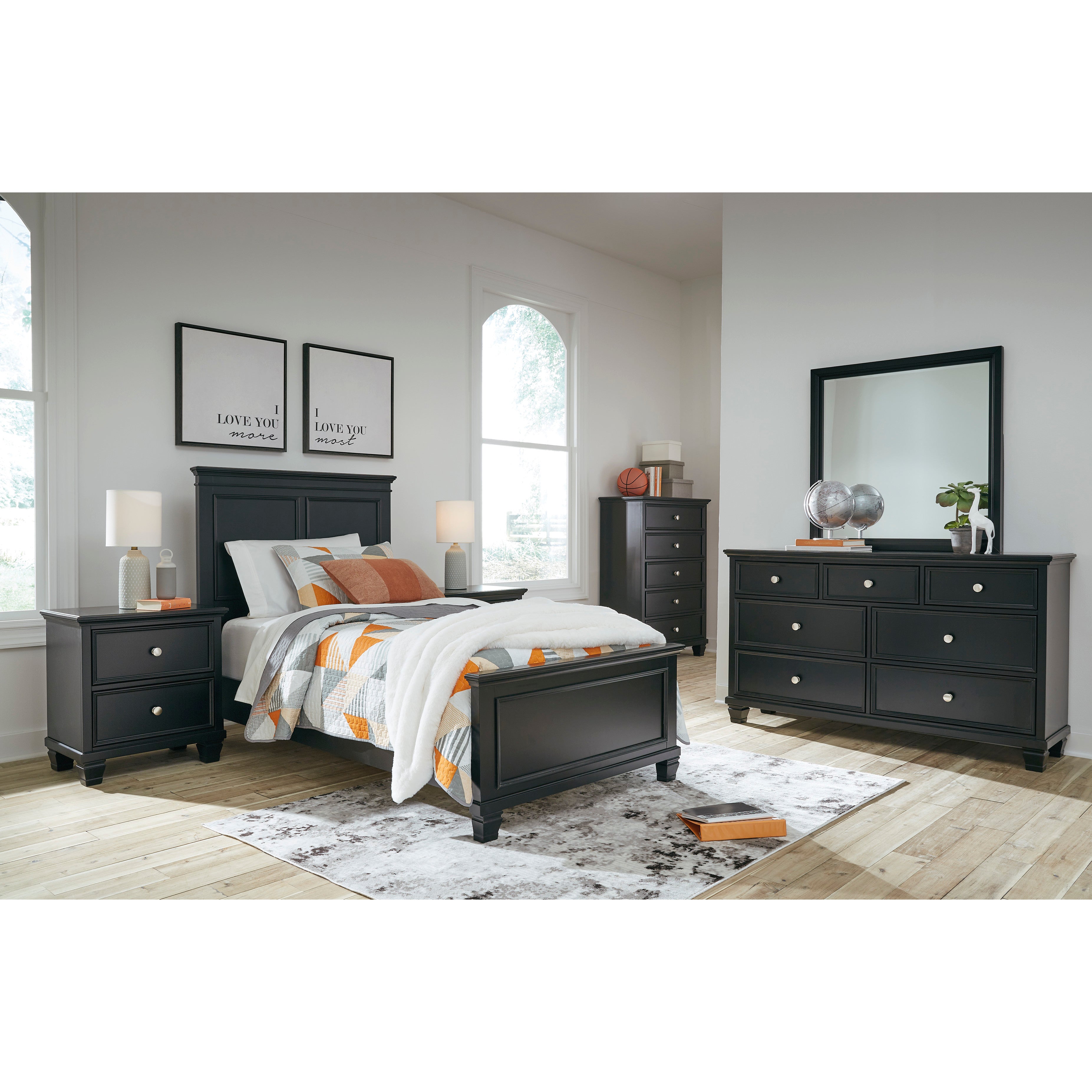 Austin Panel Bed