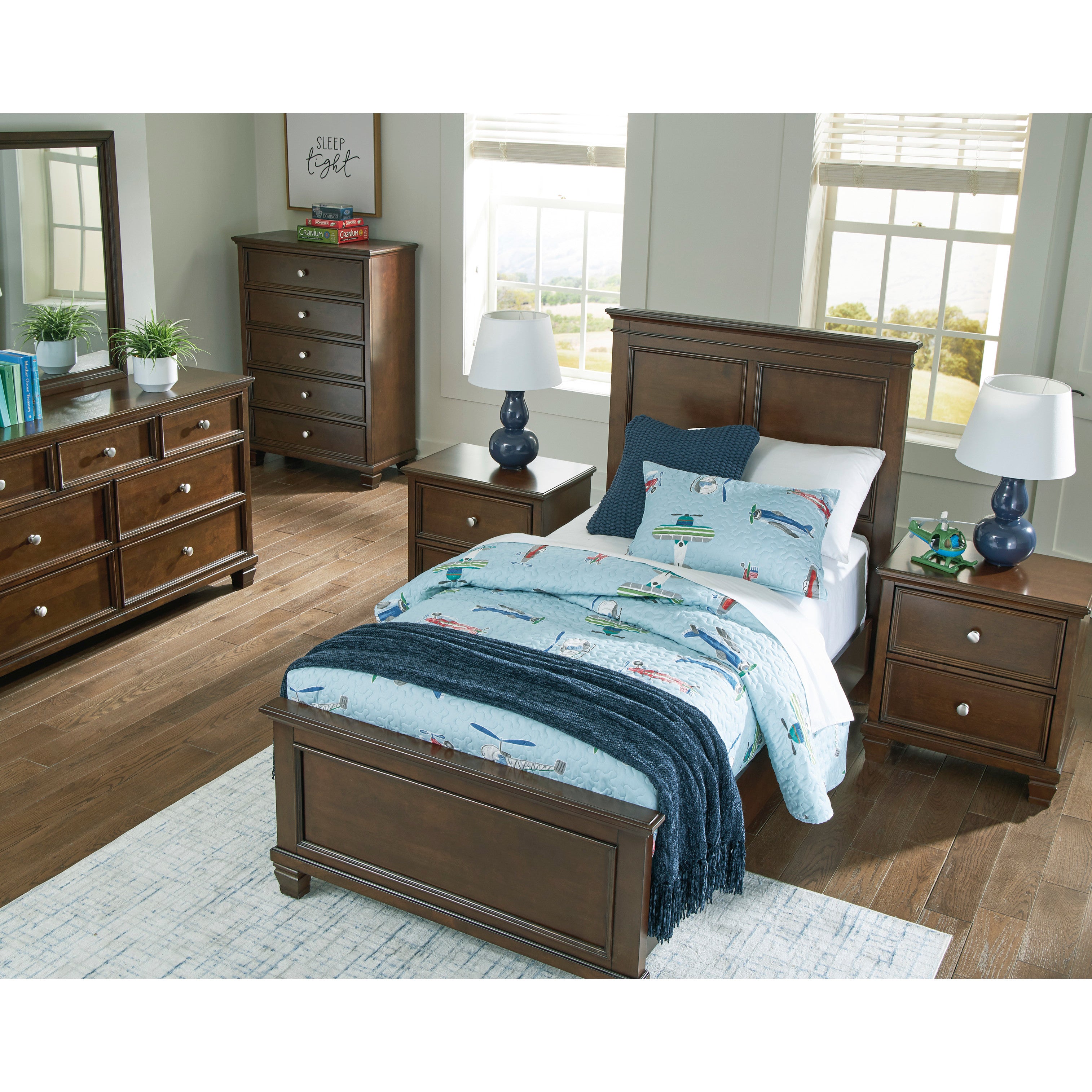 Austin Panel Bed