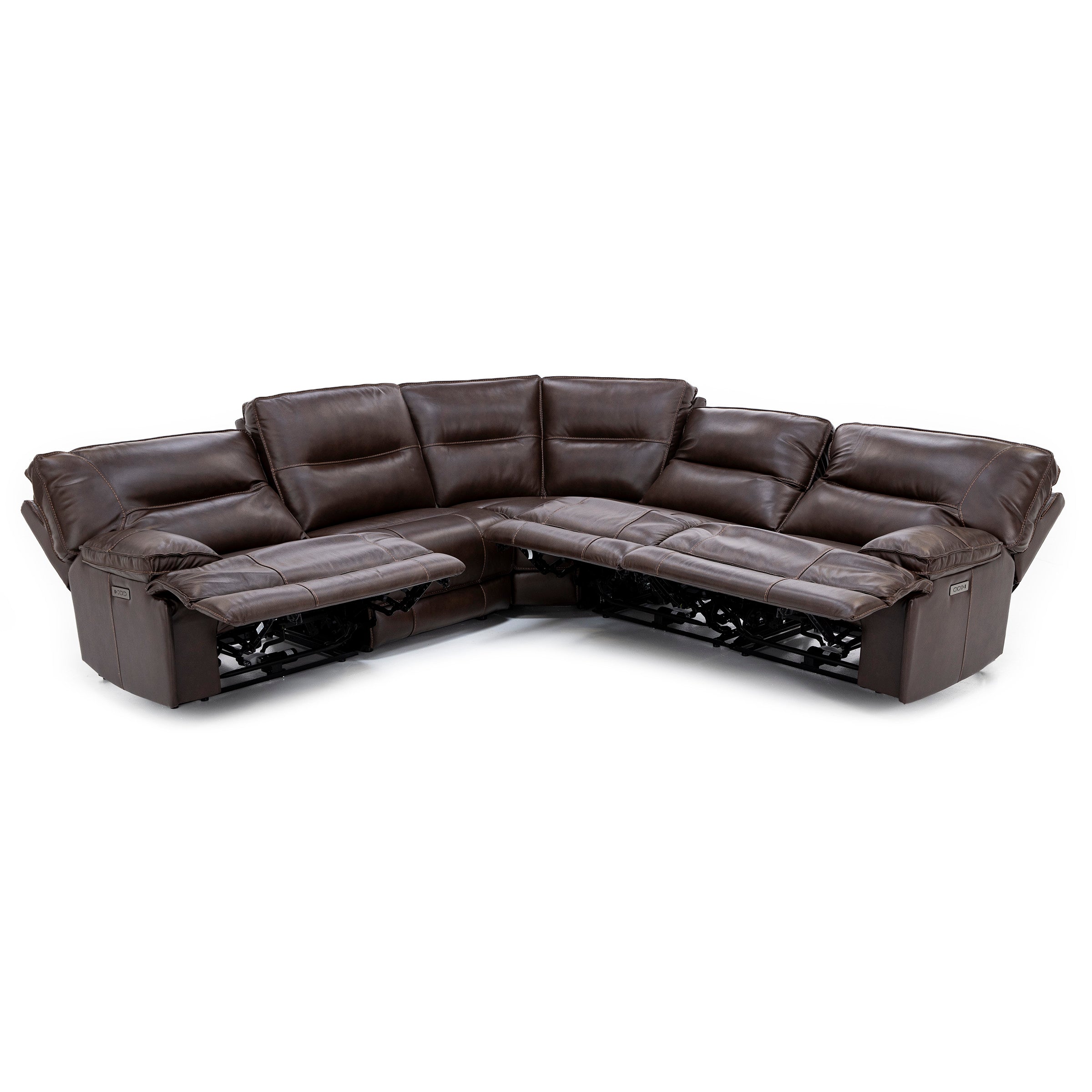 Mustang 5-Pc. Power Headrest Reclining Modular