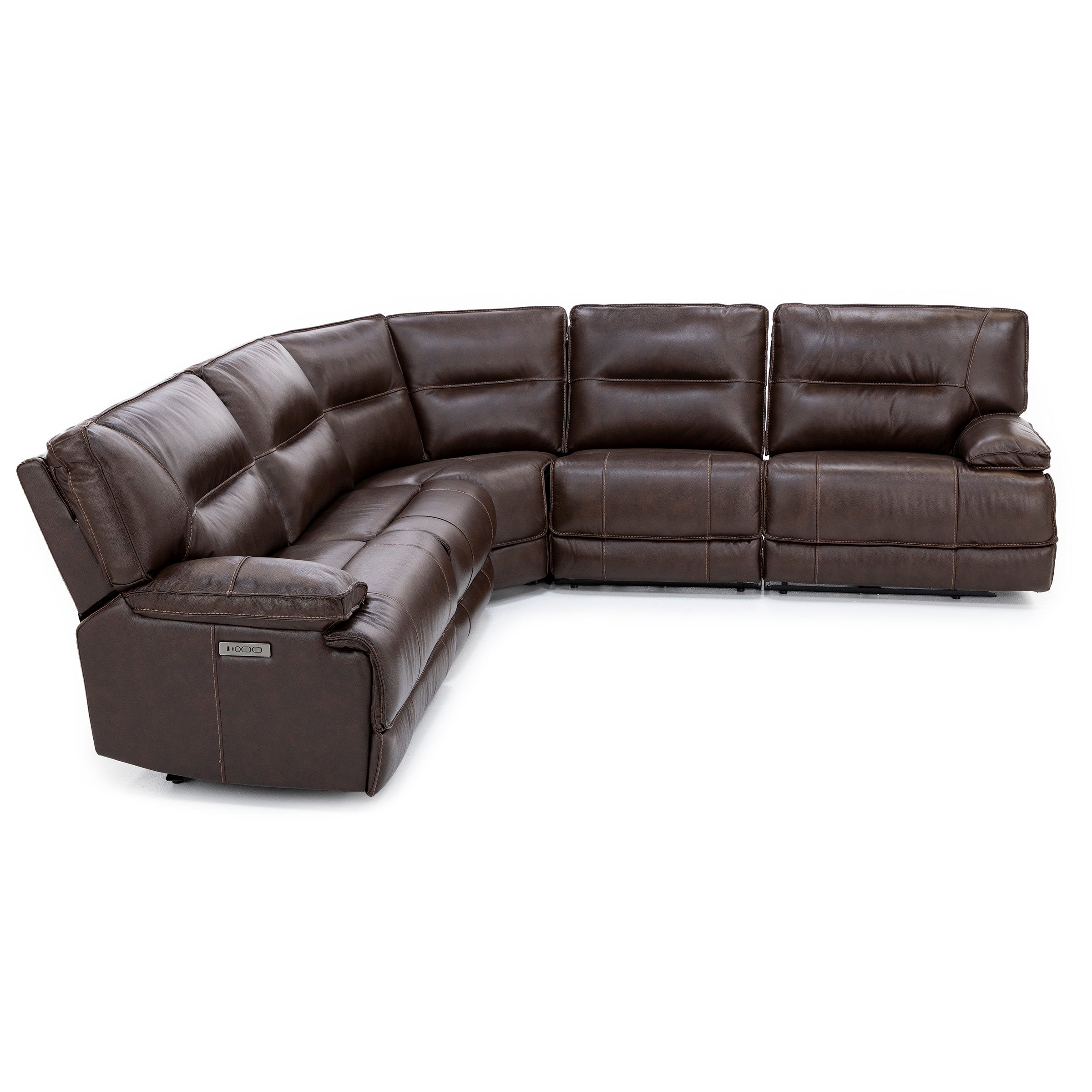 Mustang 5-Pc. Power Headrest Reclining Modular