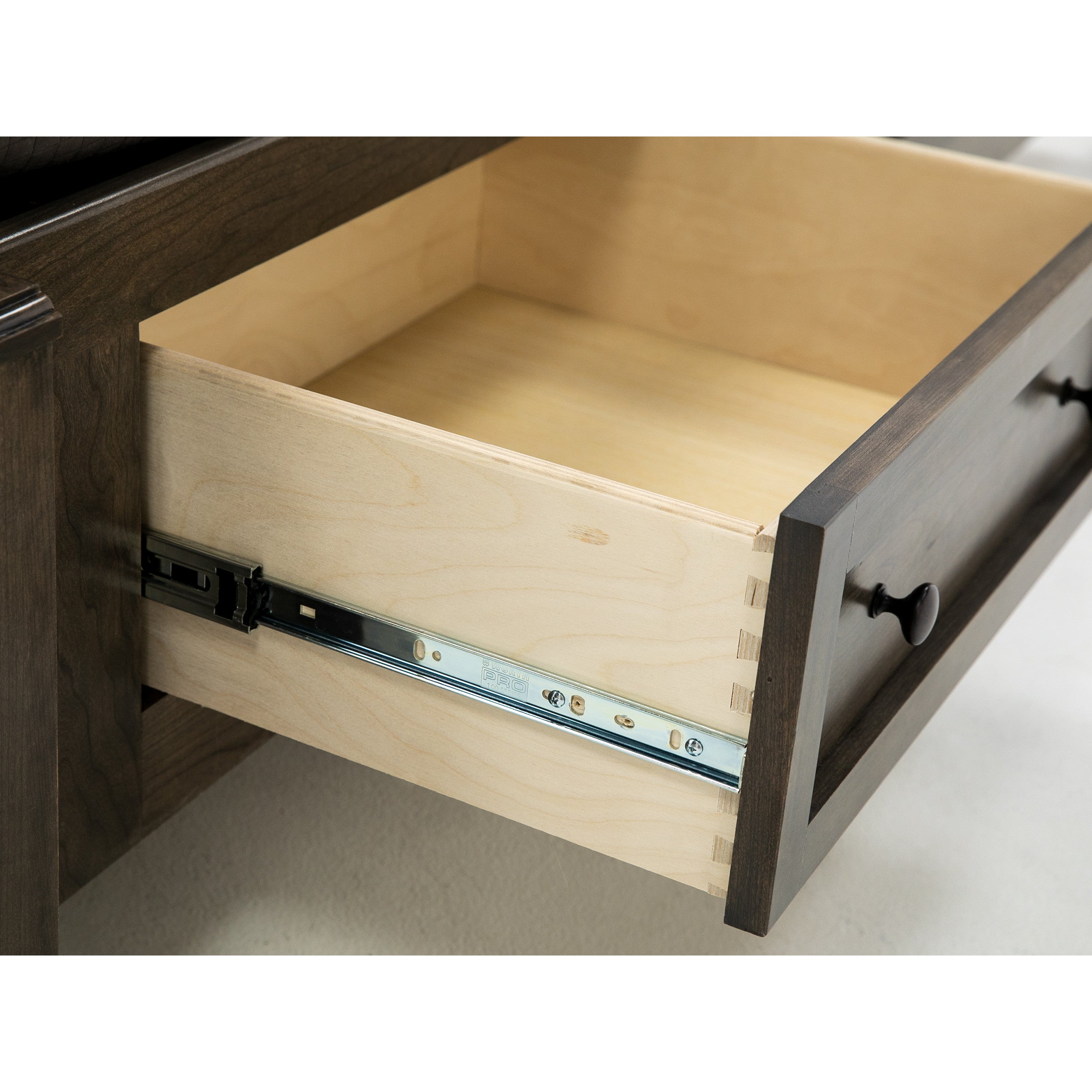 Witmer Taylor J Grey Storage Bed With 45" Headboard