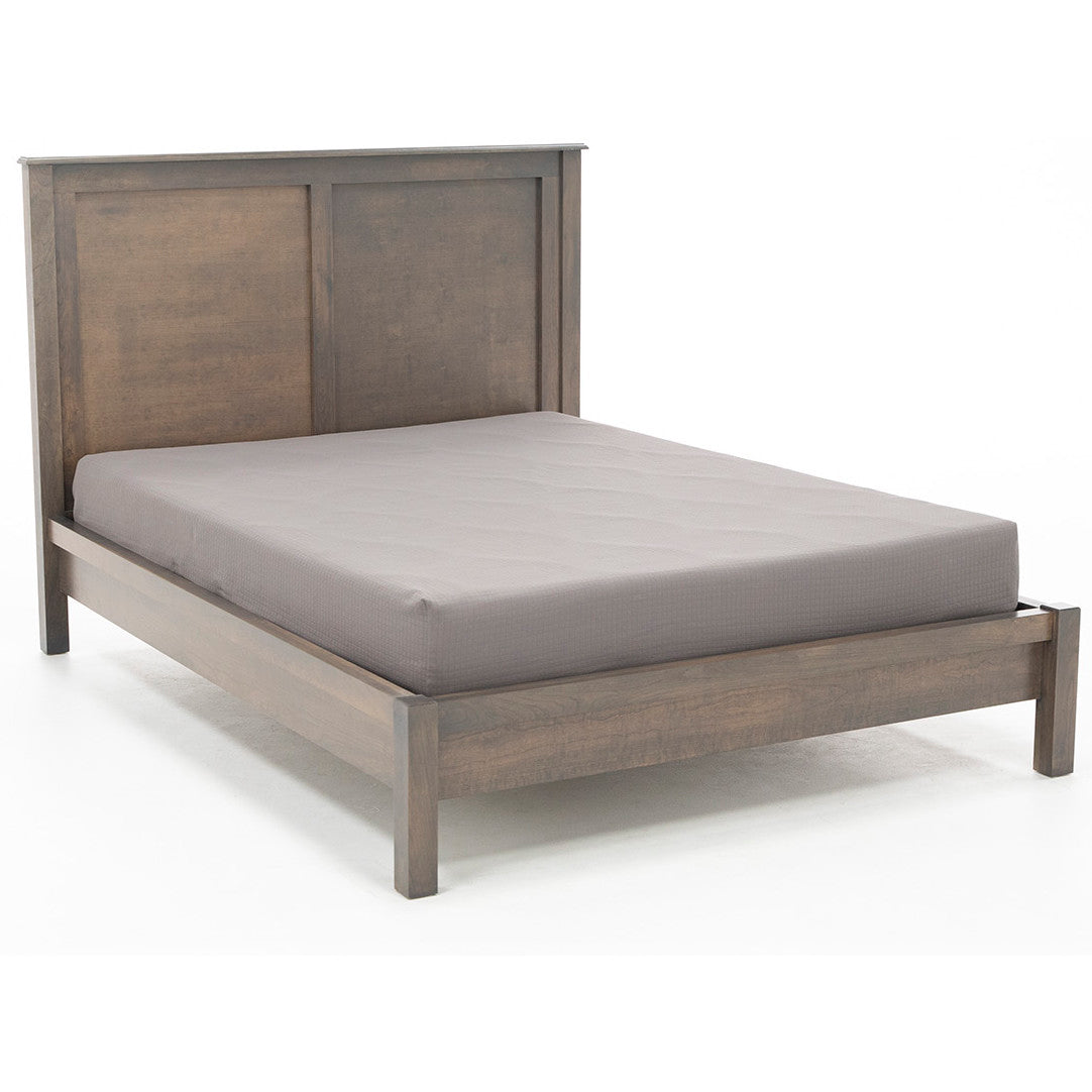 Witmer Taylor J Grey Panel Bed with 52" Headboard