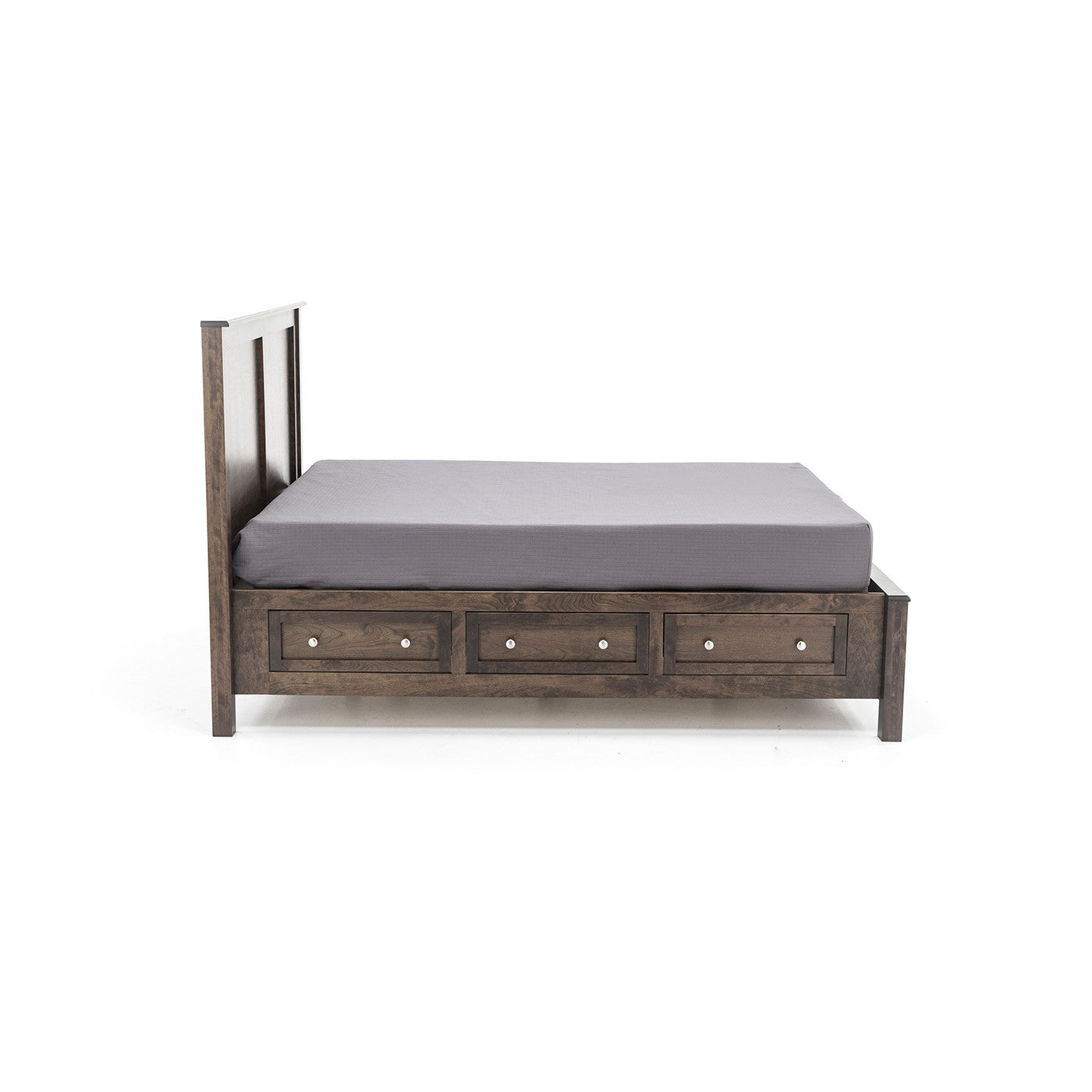 Witmer Taylor J Grey Storage Bed with 52" Headboard