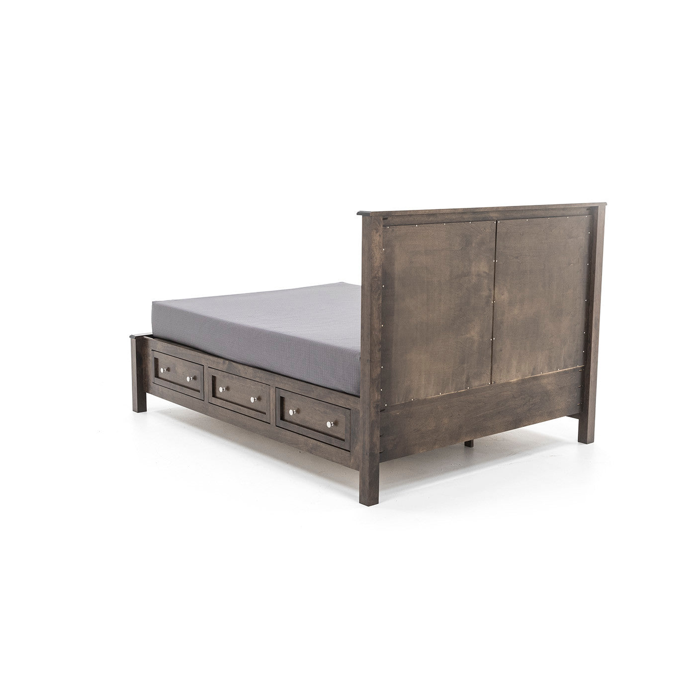 Witmer Taylor J Grey Storage Bed with 52" Headboard