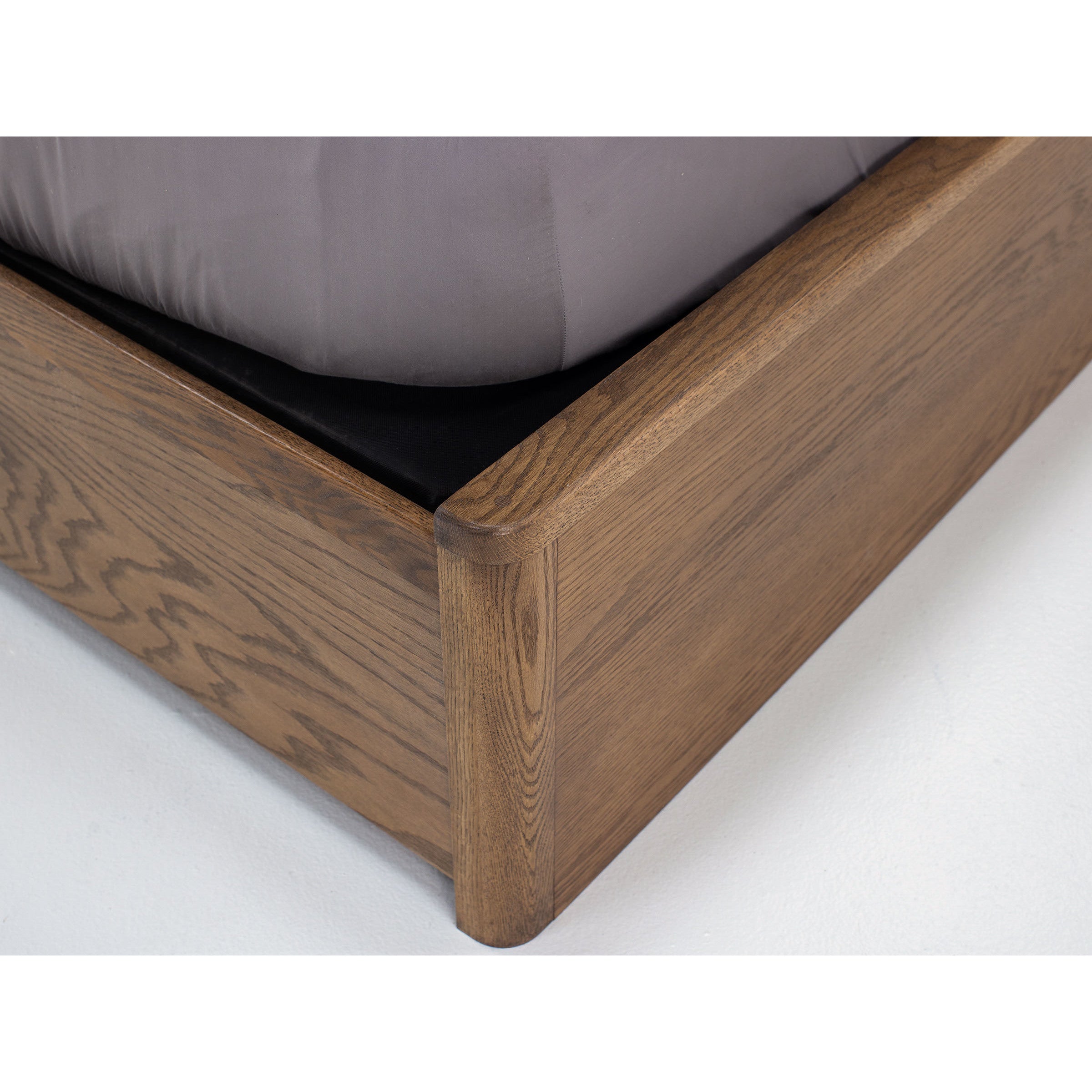 Witmer Modern Oak Bed for Adjustable Base Foundation