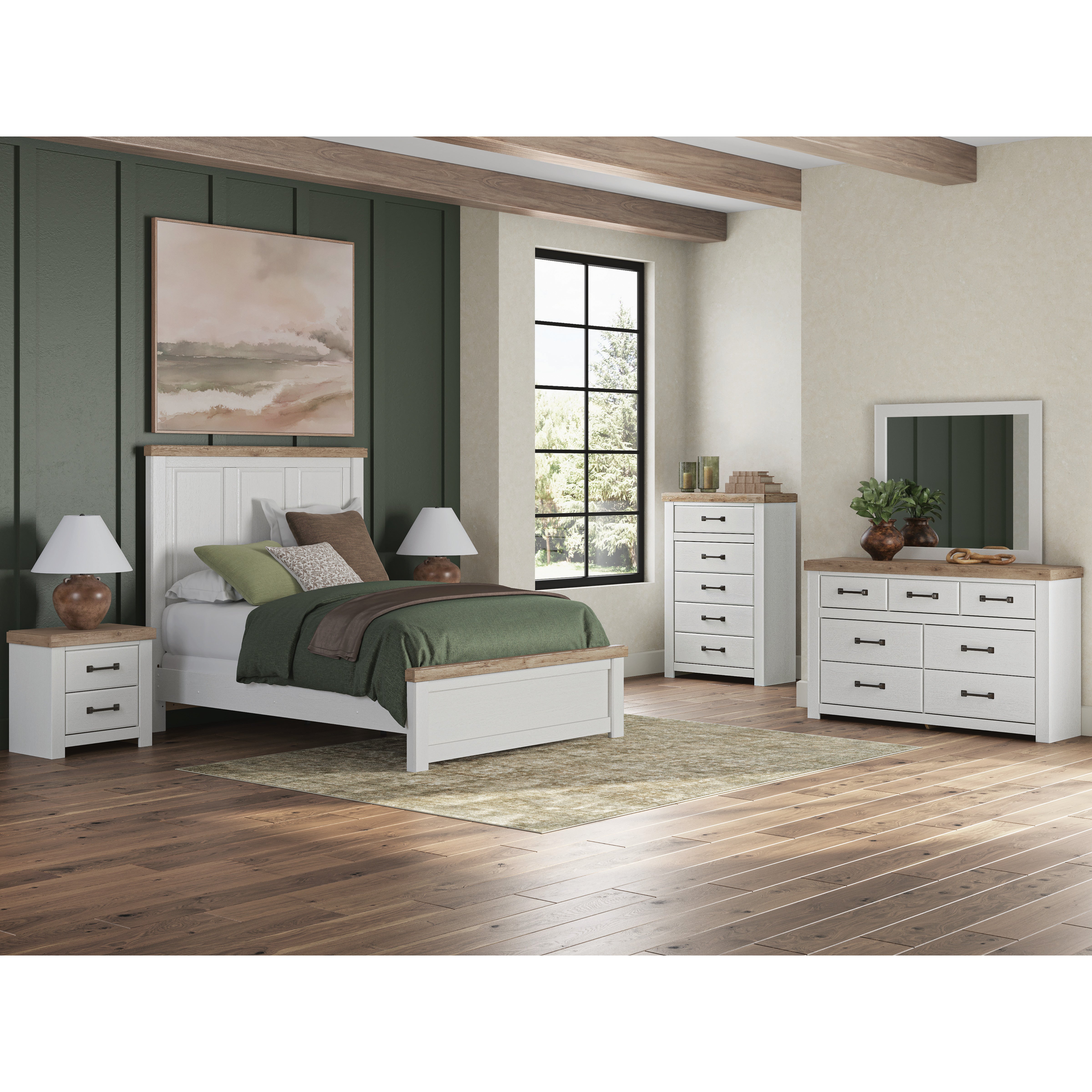 June Panel Bed